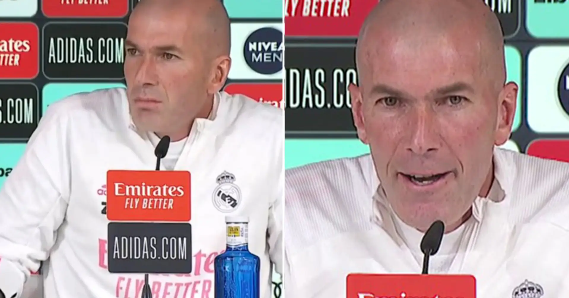 "Dis-le moi en face!": Zinedine Zidane riposte au journaliste