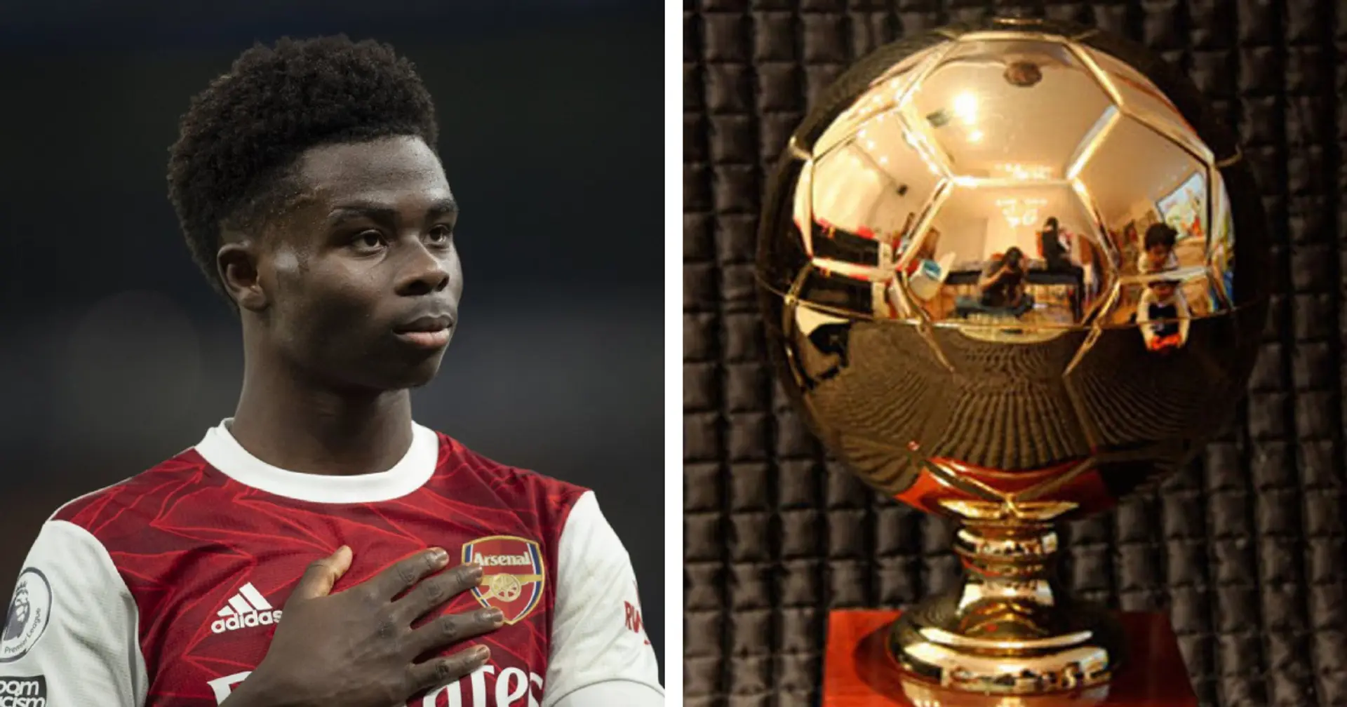 Bukayo Saka and 3 more Arsenal youngsters shortlisted for Golden Boy award