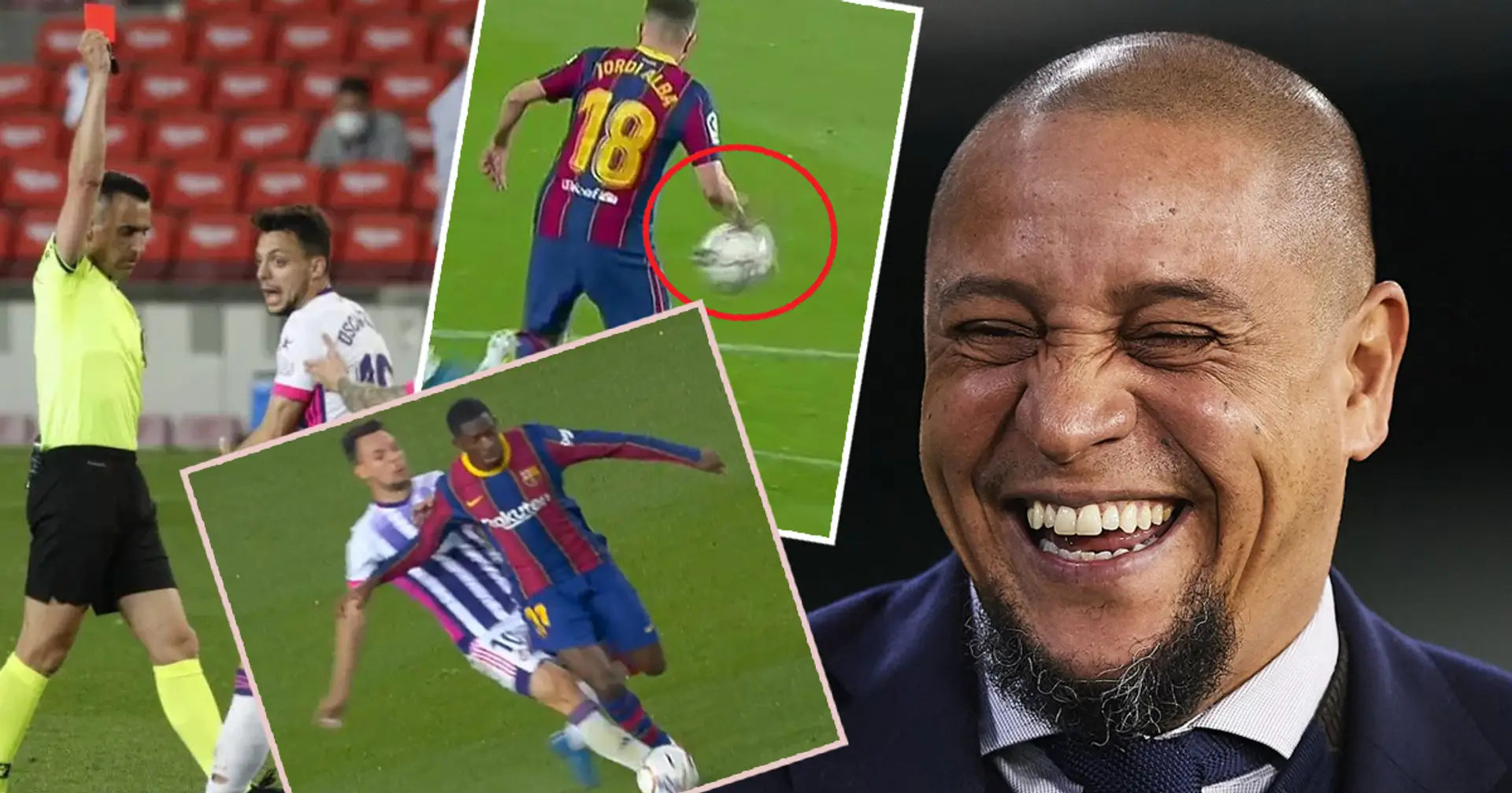 'This ref will be given a game this weekend as a prize': Roberto Carlos reacts to controversy in Barcelona's latest win