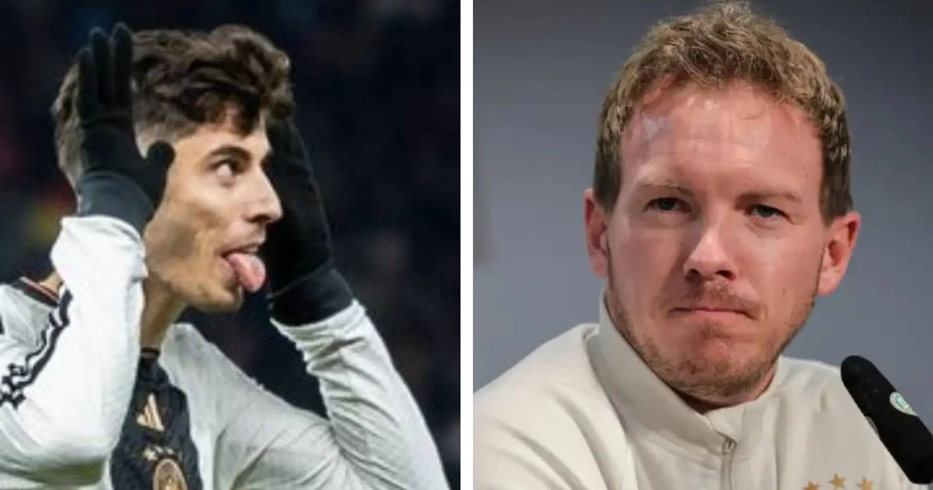 "Il voulait l'essayer" : l'entraîneur de l'Allemagne laisse entendre que Kai Havertz pourrait jouer à l'arrière gauche lors de l'Euro 2024