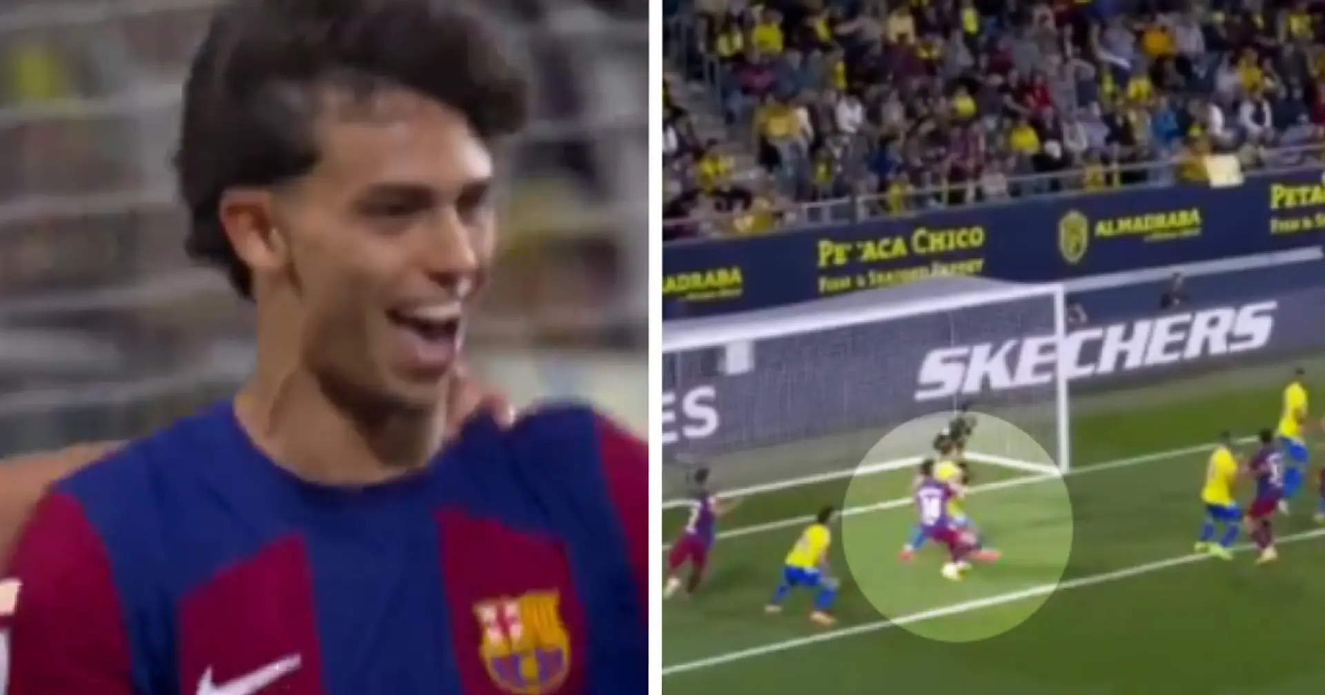Los aficionados del Barça dicen lo mismo del gol maravilloso de Joao Félix ante el Cádiz