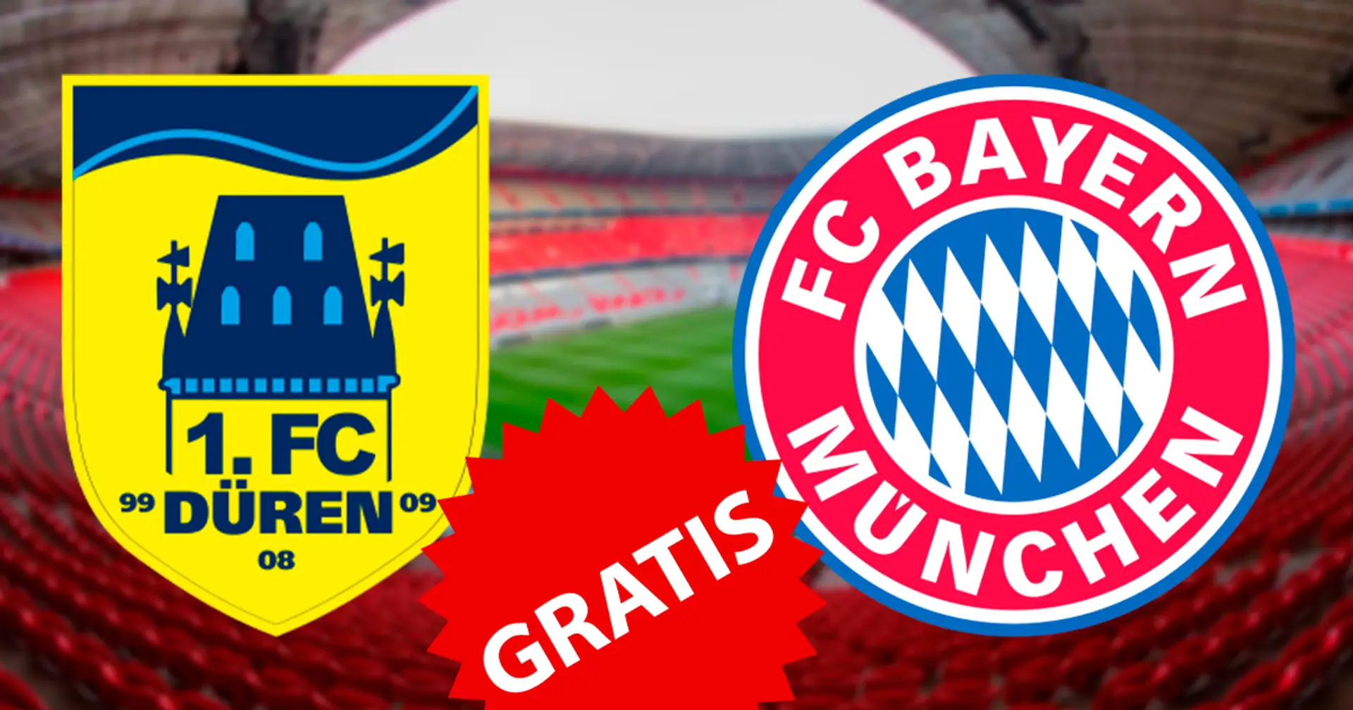 Free-TV: Hier wird das DFB-Pokal-Spiel des FC Bayern gegen Düren übertragen