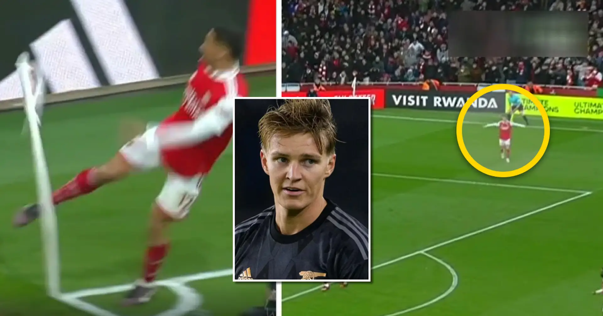 What Odegaard did after Nelson killed Bournemouth and City fans' hopes — he took the corner