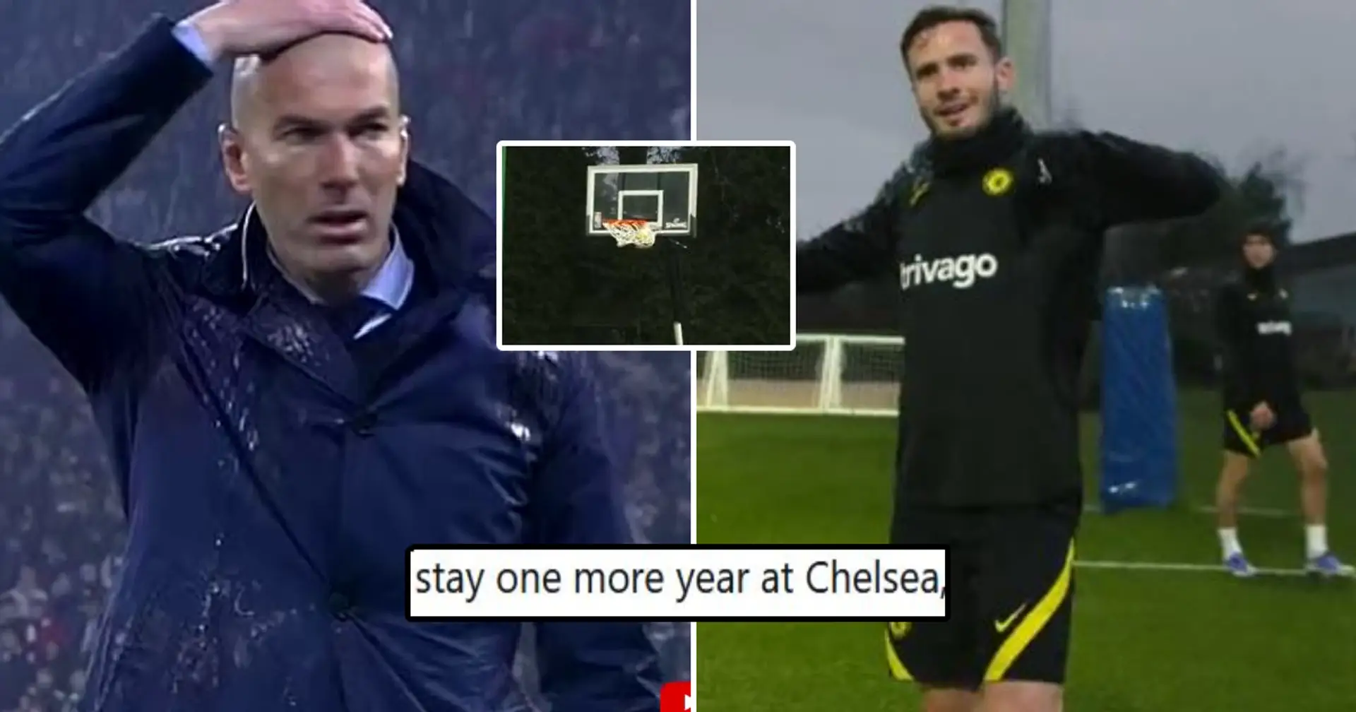 'Zidane didn't touch this level': Fans go crazy as Saul scores basketball goal (video)