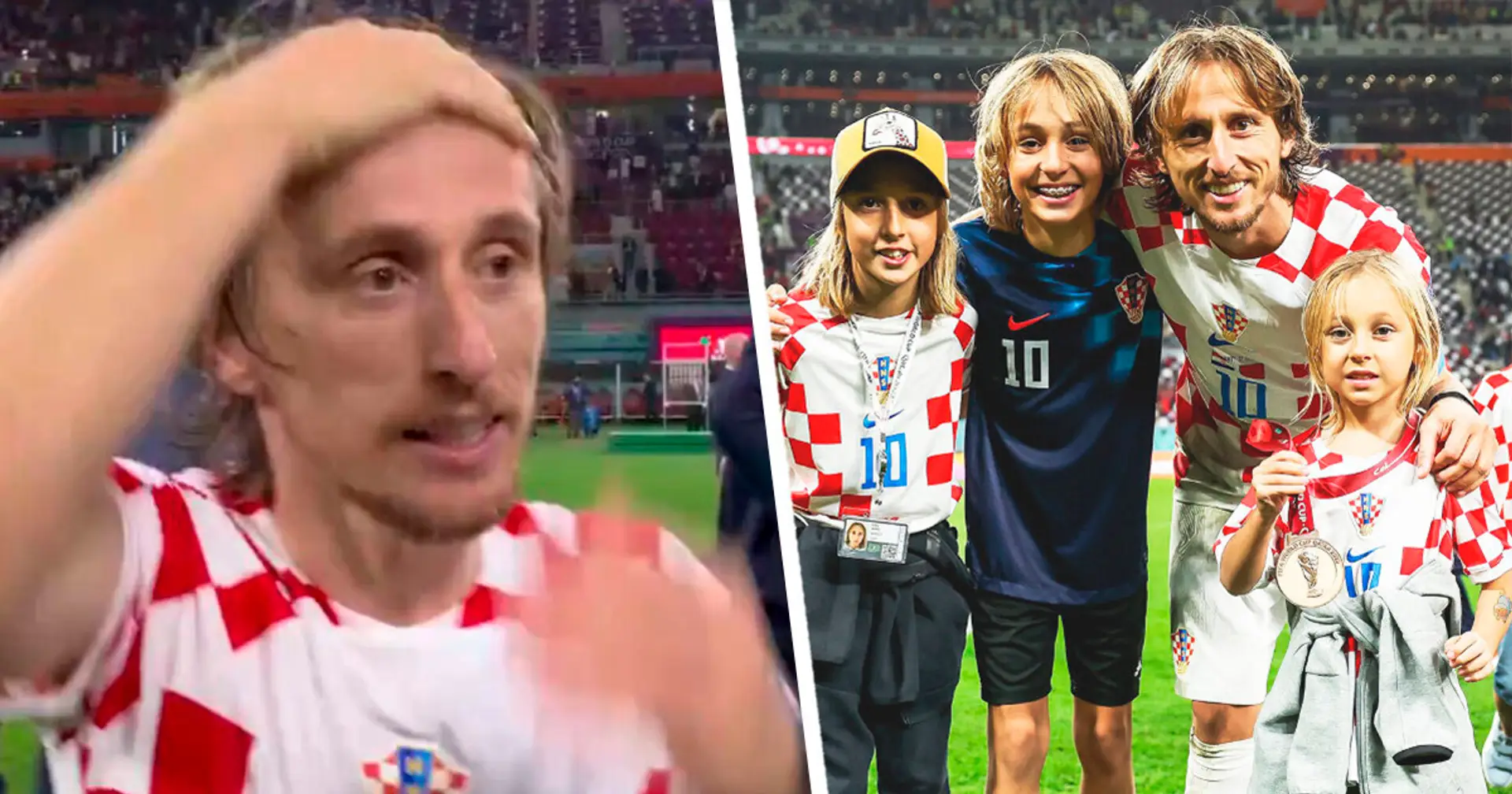 Geht die Geschichte weiter? Unmittelbar nach dem Spiel um Platz 3 hat sich Luka Modric zu seiner Zukunft in der kroatischen Nationalmannschaft geäußert