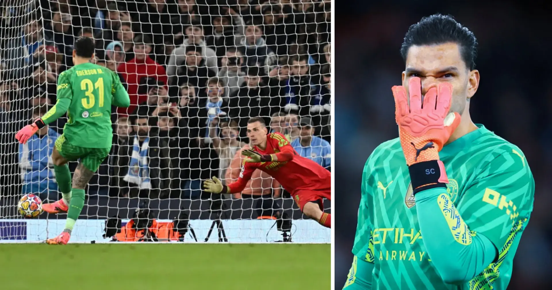 Why did Ederson take 5th penalty in Champions League shoot-out v Real Madrid?