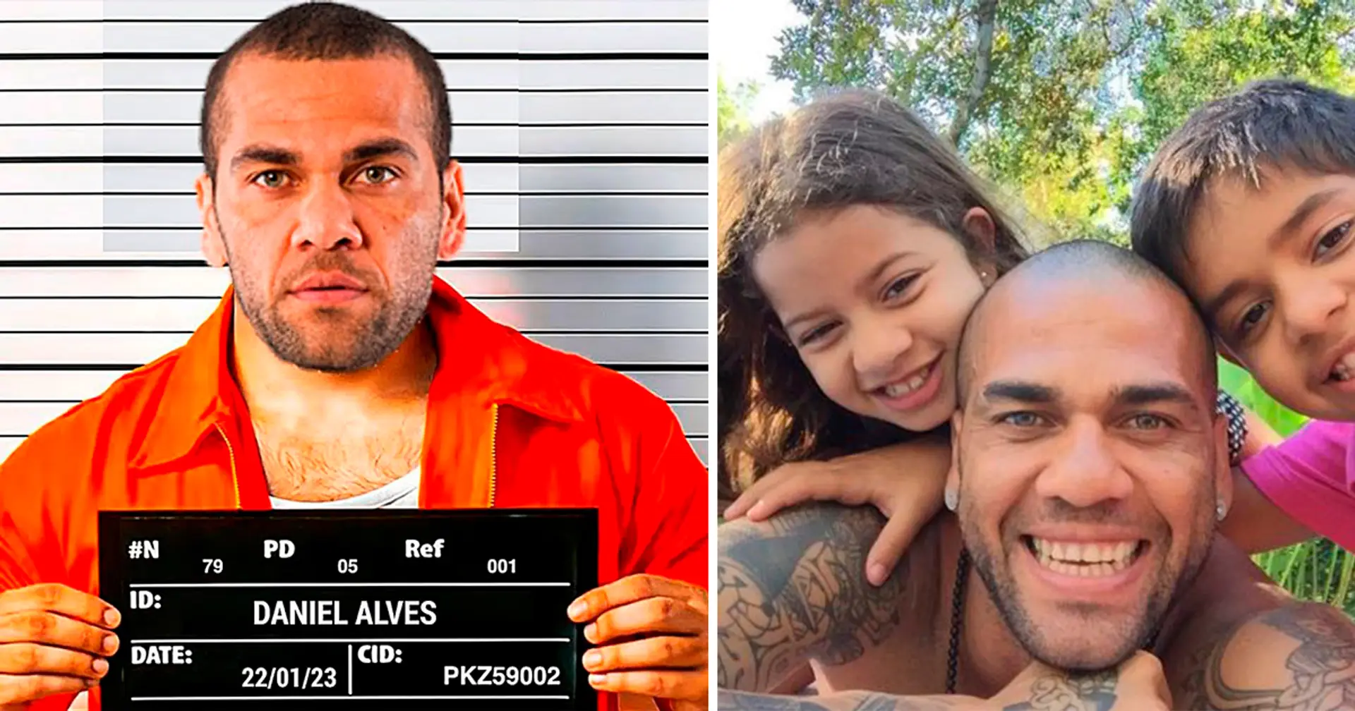 Dani Alves tente d'utiliser ses enfants pour sortir de prison
