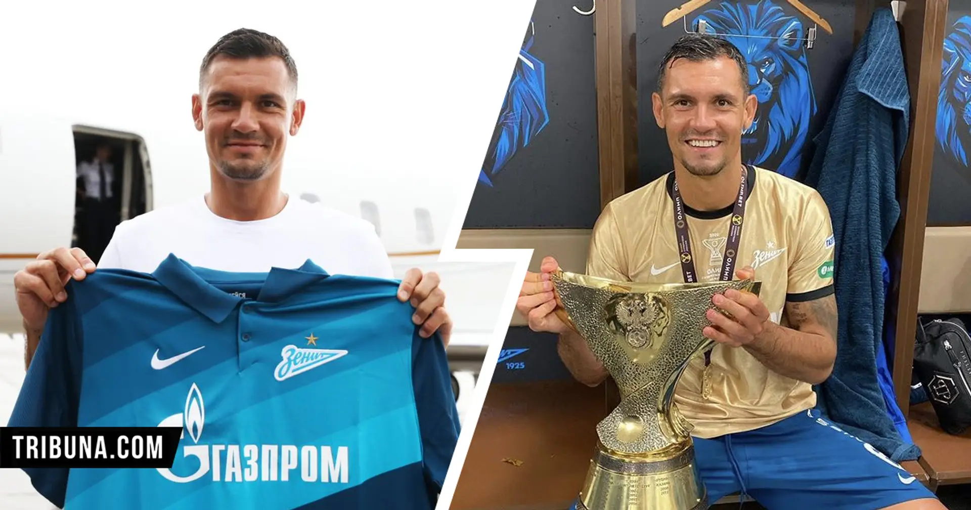 Dejan Lovren plays first game for Zenit - and wins first trophy
