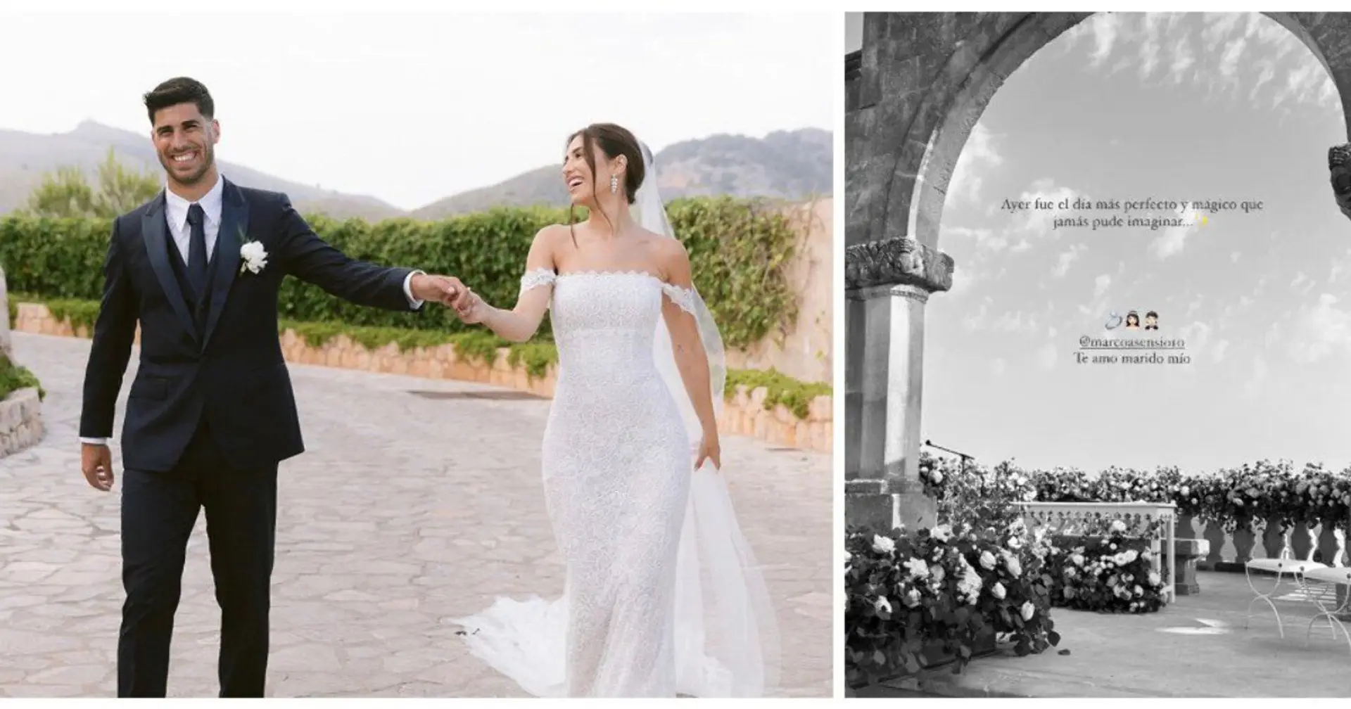 Asensio hat geheiratet! Marcos Hochzeit wurde von seinen ehemaligen Mannschaftskameraden besucht