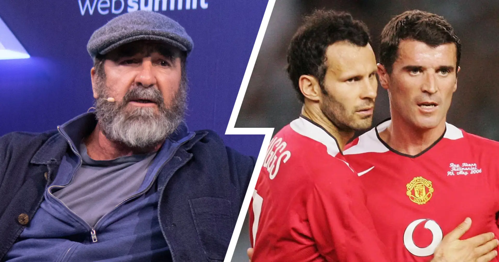 Cantona names two football icons he 'admires' - one of them is Man United legend