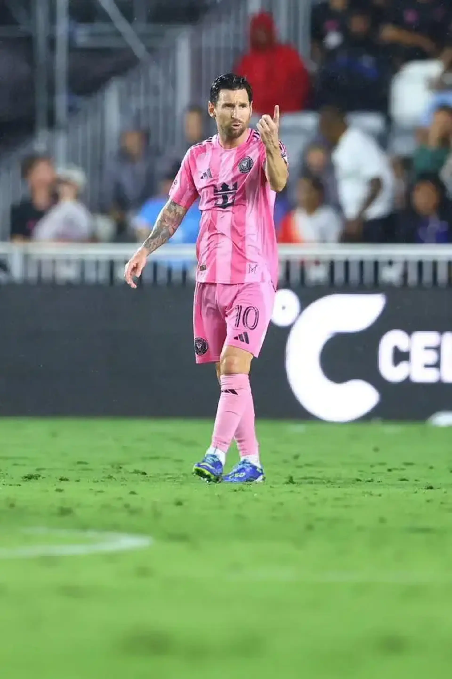 Écharpe De Foot Lionel Messi - Inter Miami & Argentine - Neuve
