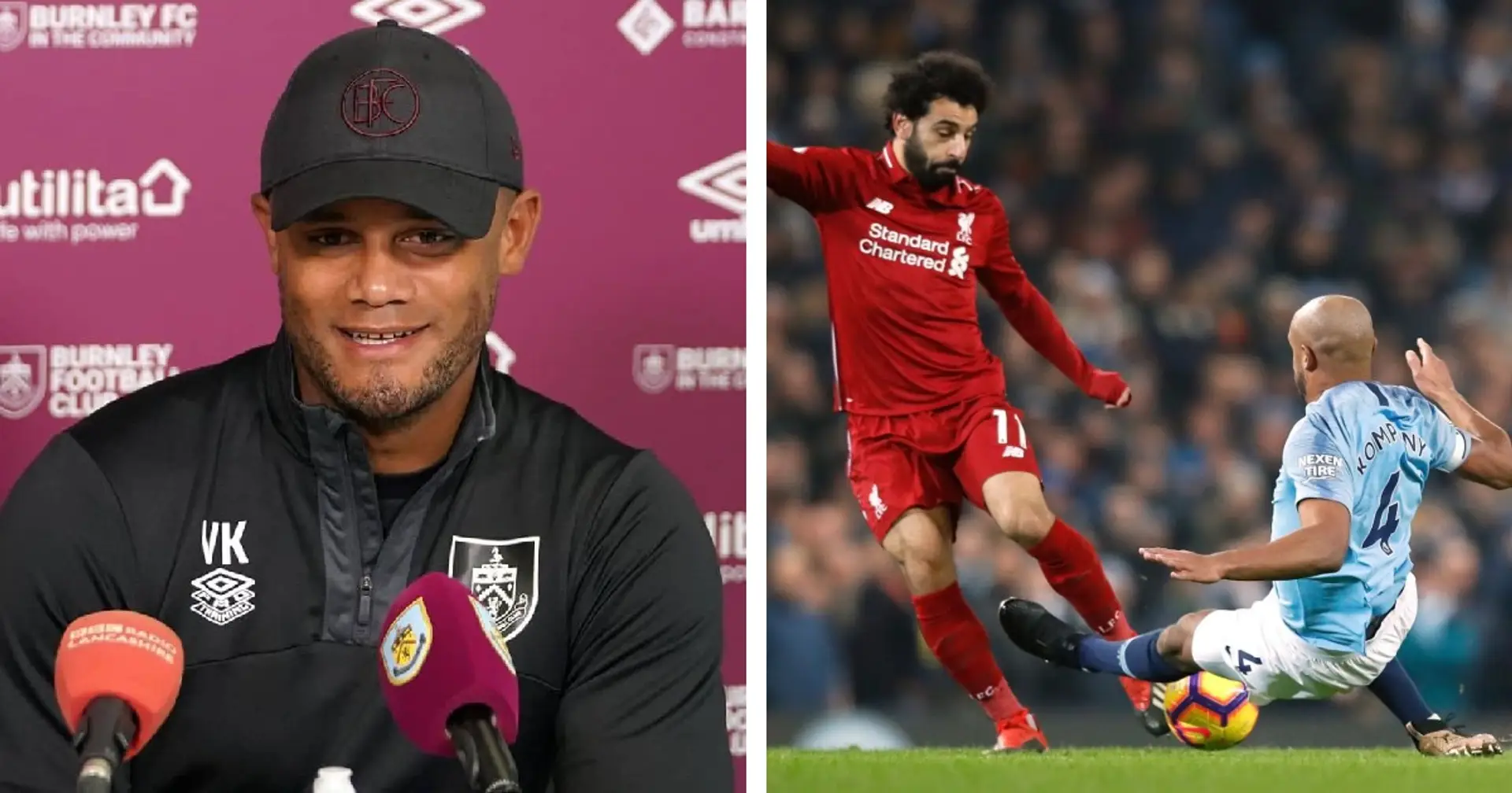 'There's no doubt': Kompany claims Liverpool getting back to levels of intensity of the team he faced as a player