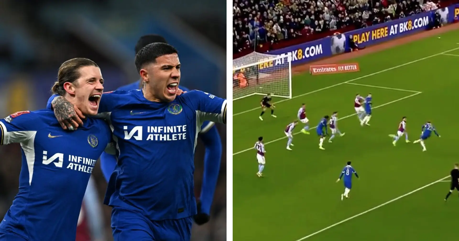 'How sh*t must you be': Chelsea fans' hilarious chants as Gallagher, Jackson give Blues the lead against Villa