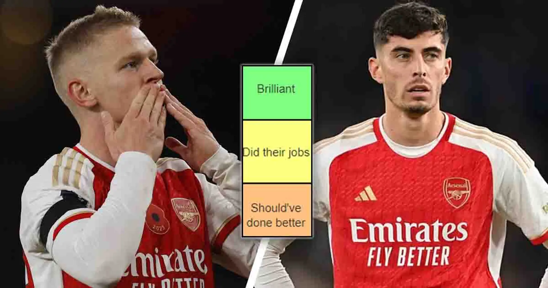 4 players brilliant, 3 should've done better: Arsenal players performance tier list for Burnley win