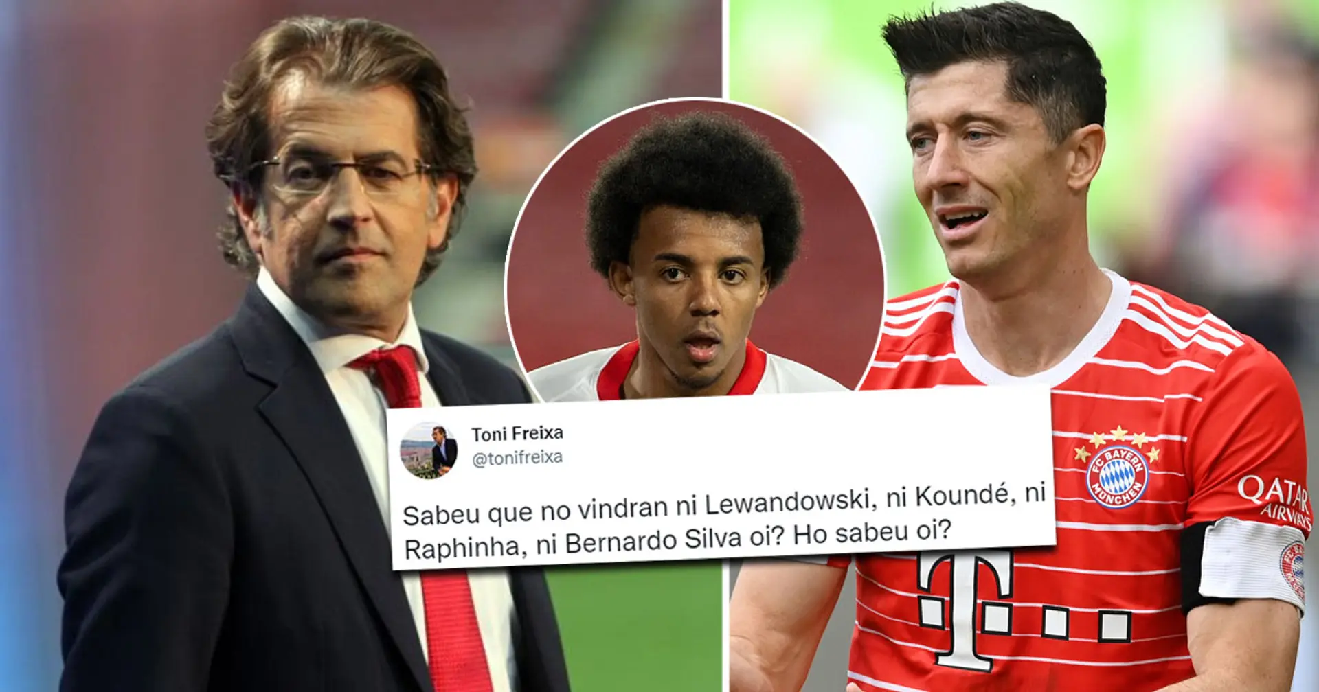 'They are selling smoke': ex-presidential candidate Freixa says Barca won't sign Lewandowski and other top targets