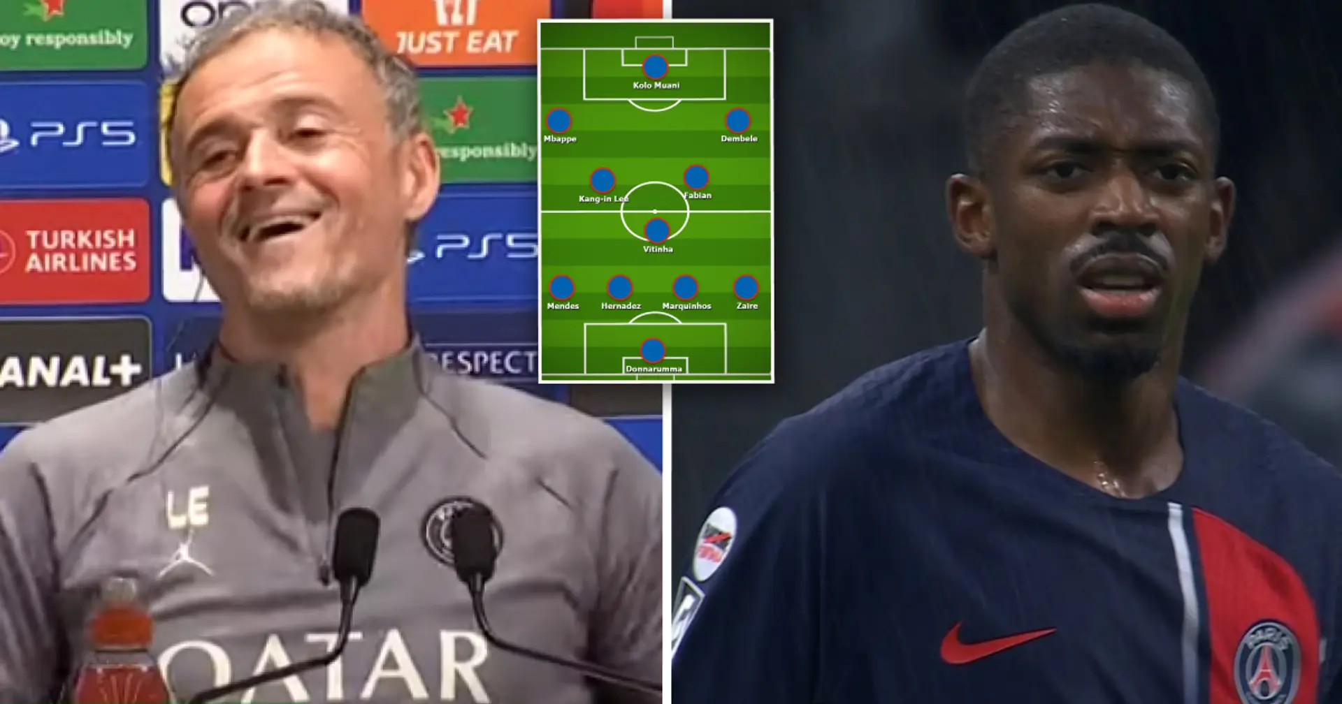 How PSG can lineup in smashing 3-3-4 system against Barca