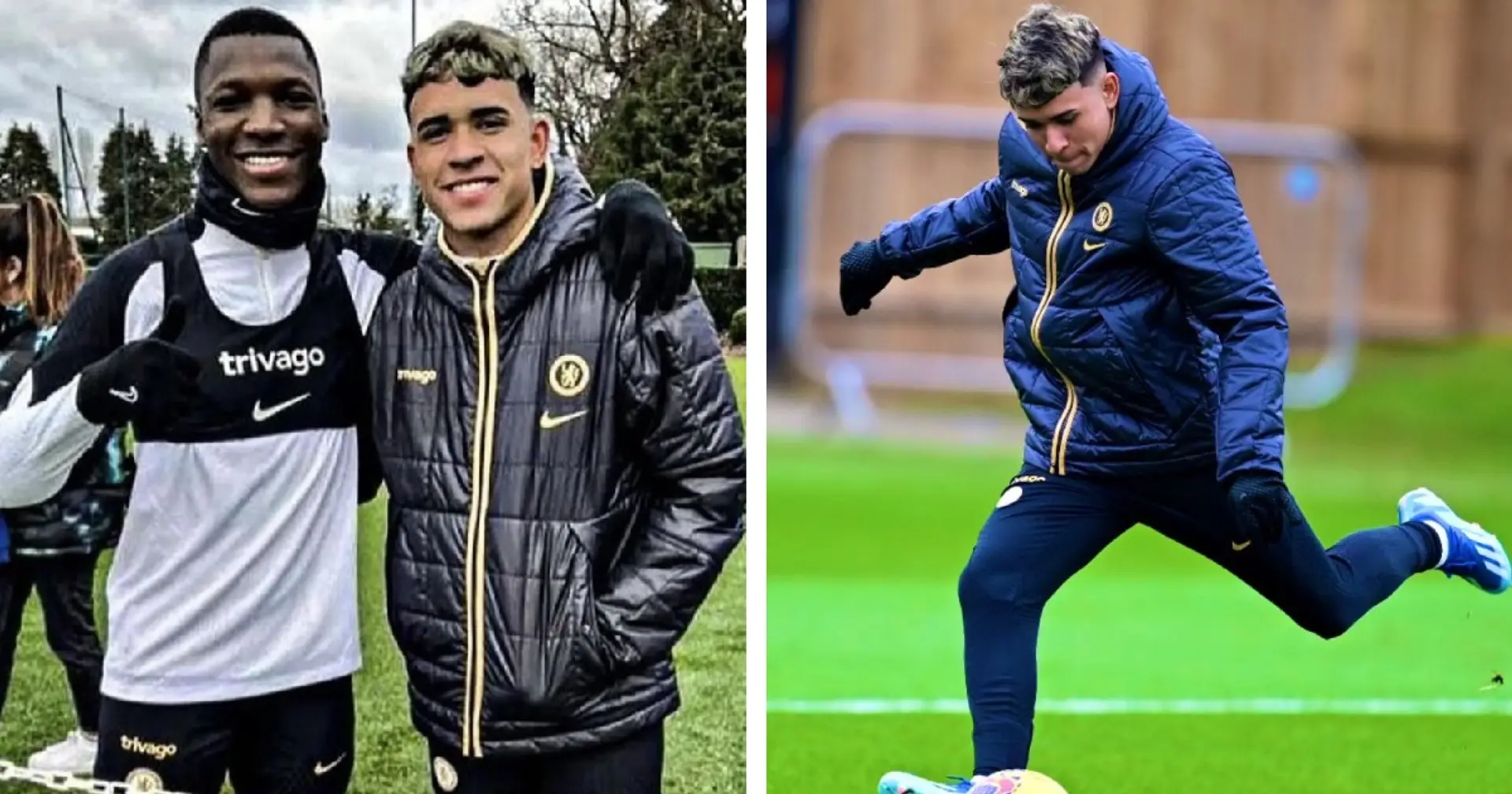 Spotted: Kendry Paez trains with Chelsea at Cobham