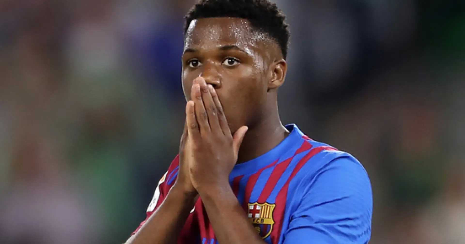 Barcelona could soon sell Ansu Fati (reliability: 5 stars)