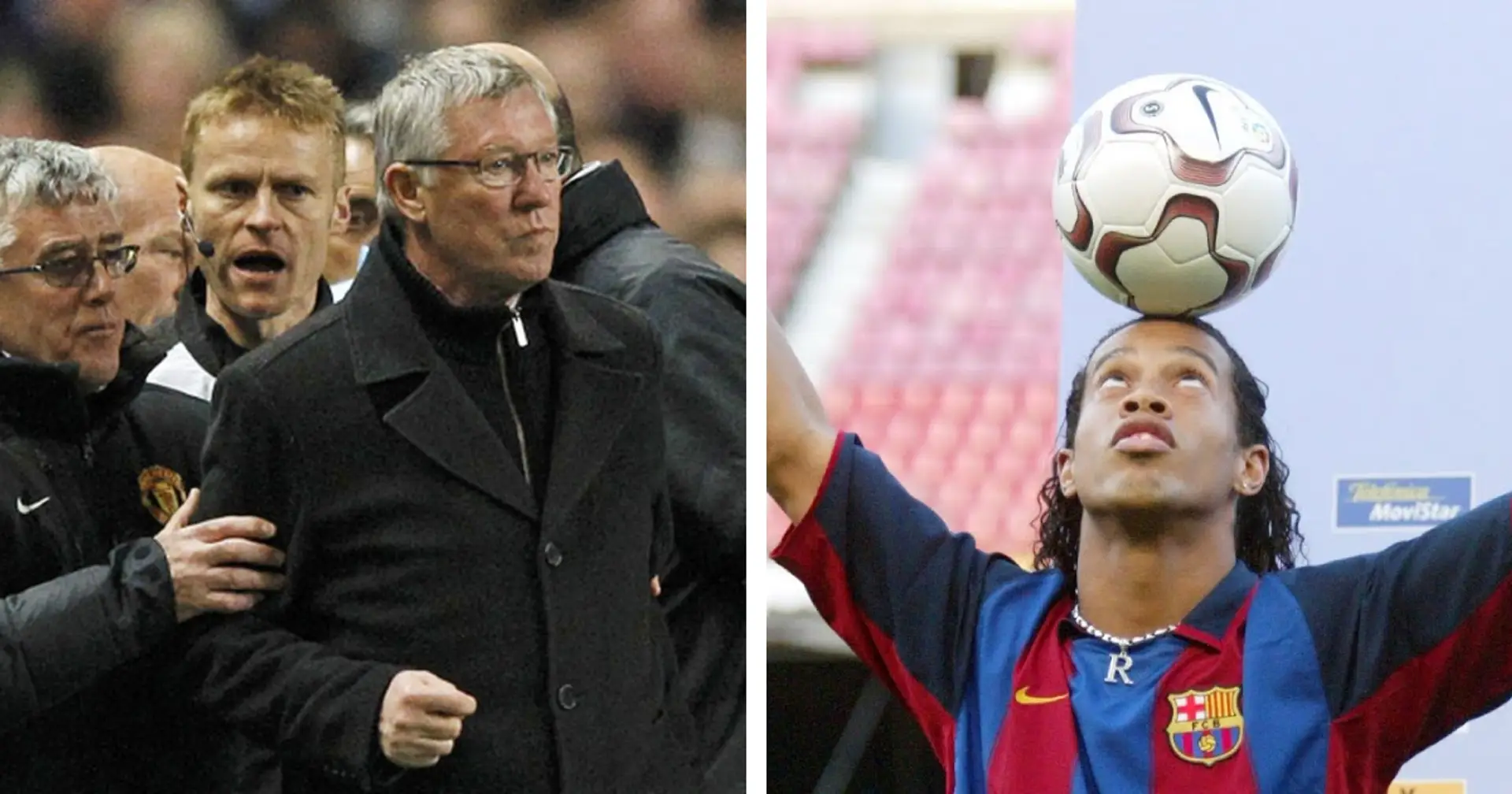 Zidane, Ronaldinho and more: top 5 players Sir Alex Ferguson almost signed for Man United