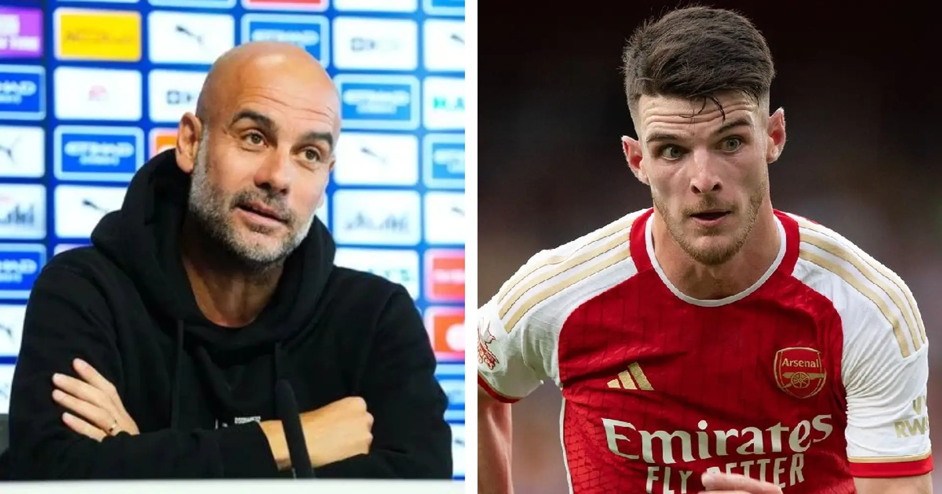 'His decision was a good one': Guardiola opens up on missing out on Declan Rice