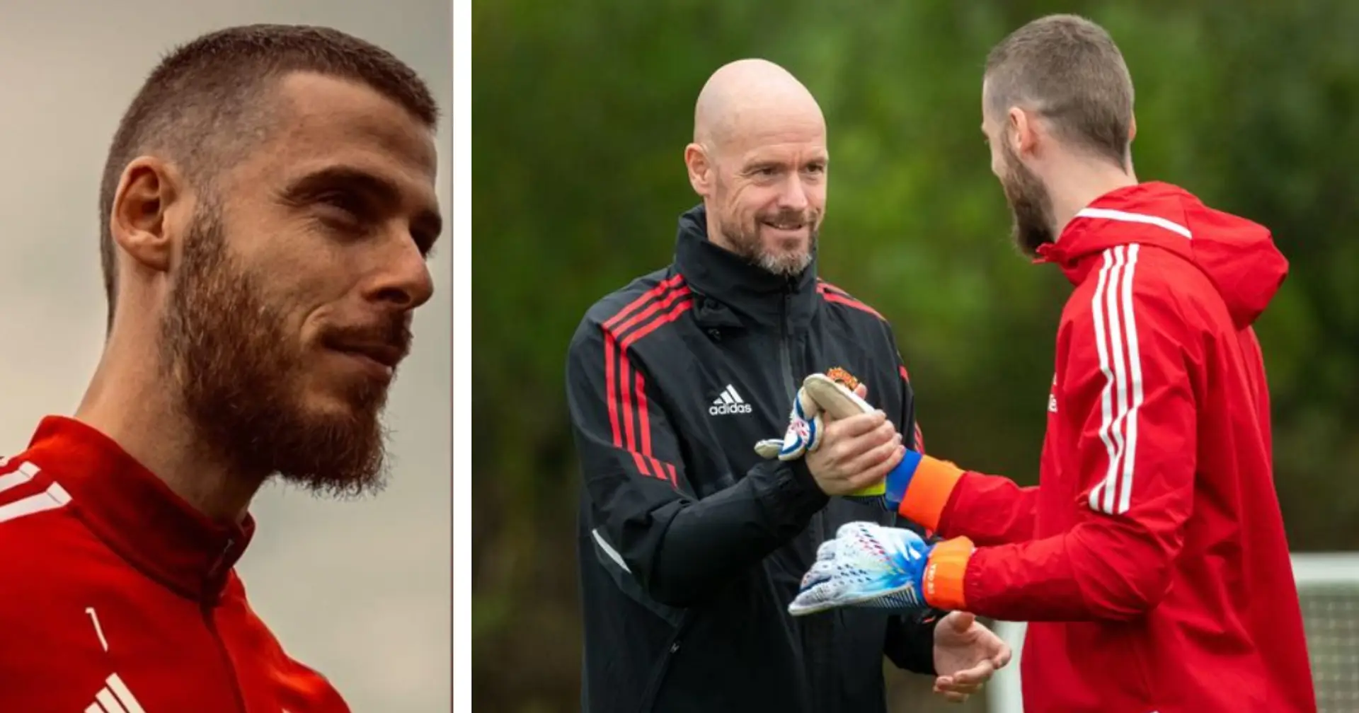 Look who's back! De Gea spotted in training ahead of Real Betis clash