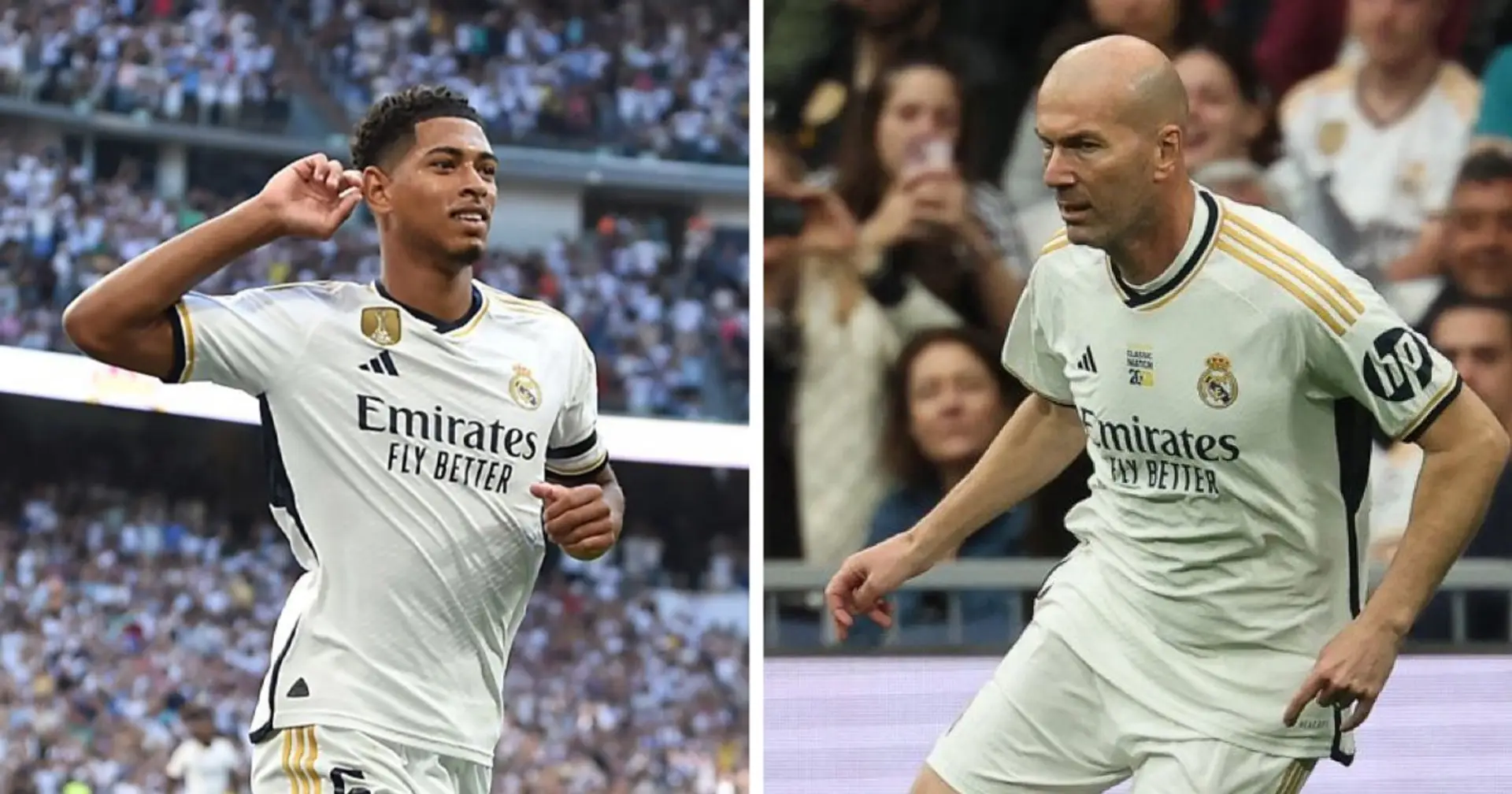 Zinedine Zidane regresa al Santiago Bernabéu: los aficionados reaccionan con una comparación de Bellingham