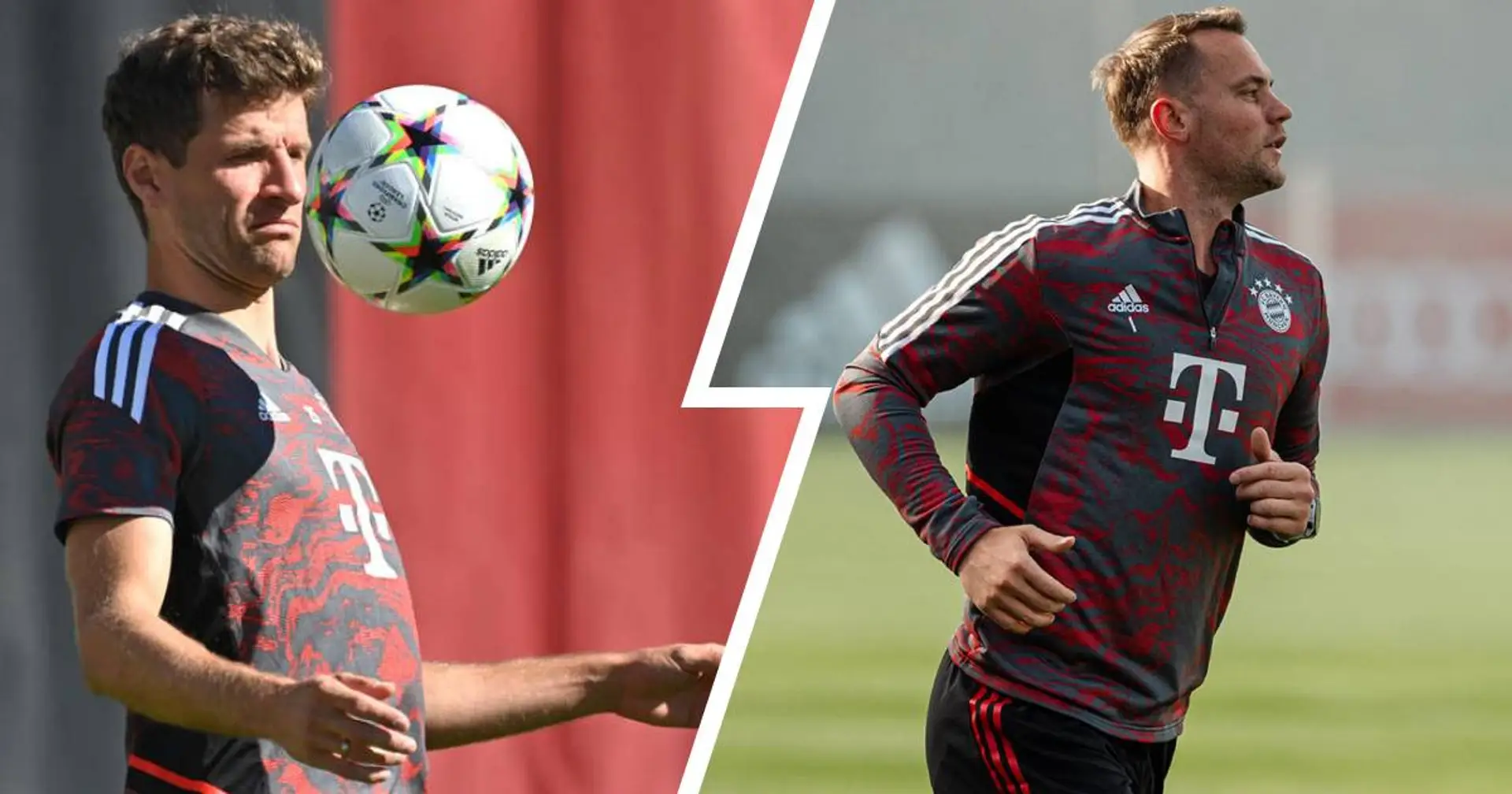 Müller arbeitet wieder mit dem Ball, Neuer trainiert weiter hinter zugezogenem Vorhang - kicker