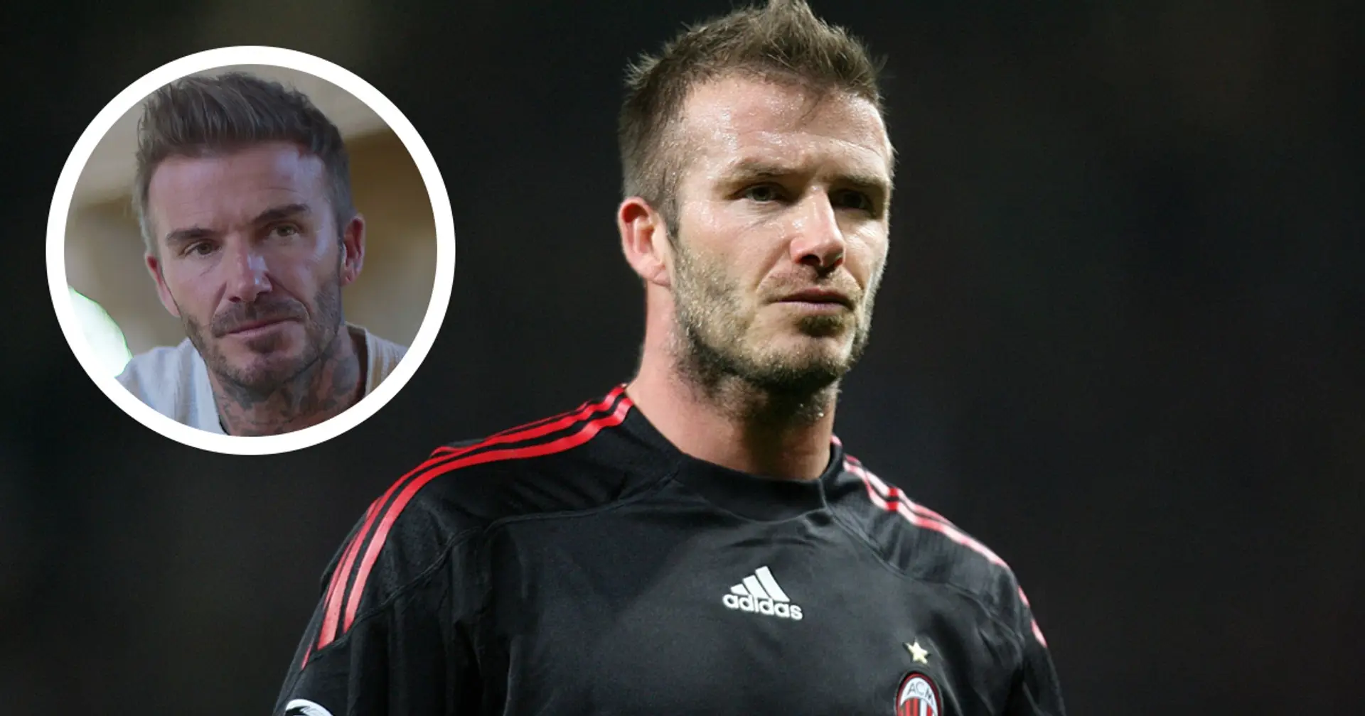 "Avrei voluto restare": l'ex Milan Beckham svela un retroscena sul suo addio ai Rossoneri