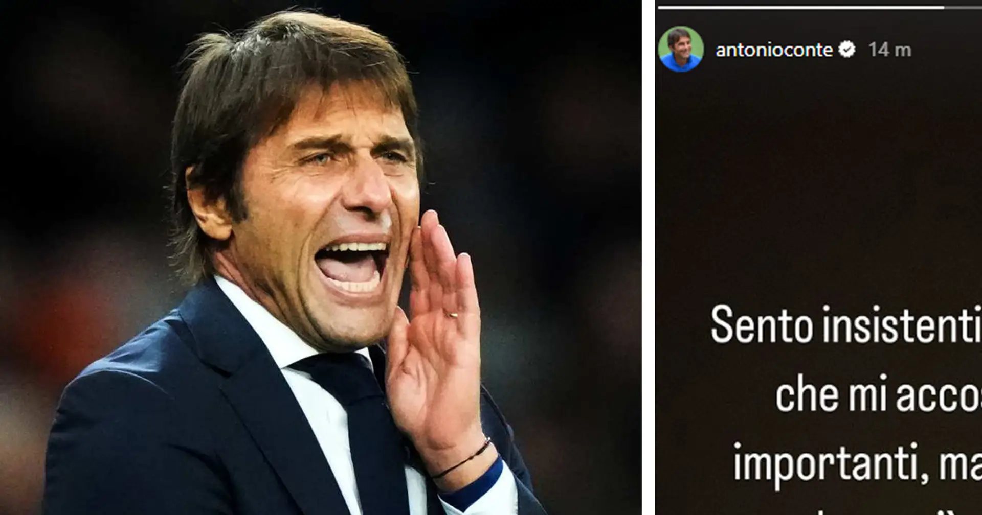 Conte torna ad allenare in Serie A? L'ex tecnico dell'Inter risponde una volta per tutte ai rumors