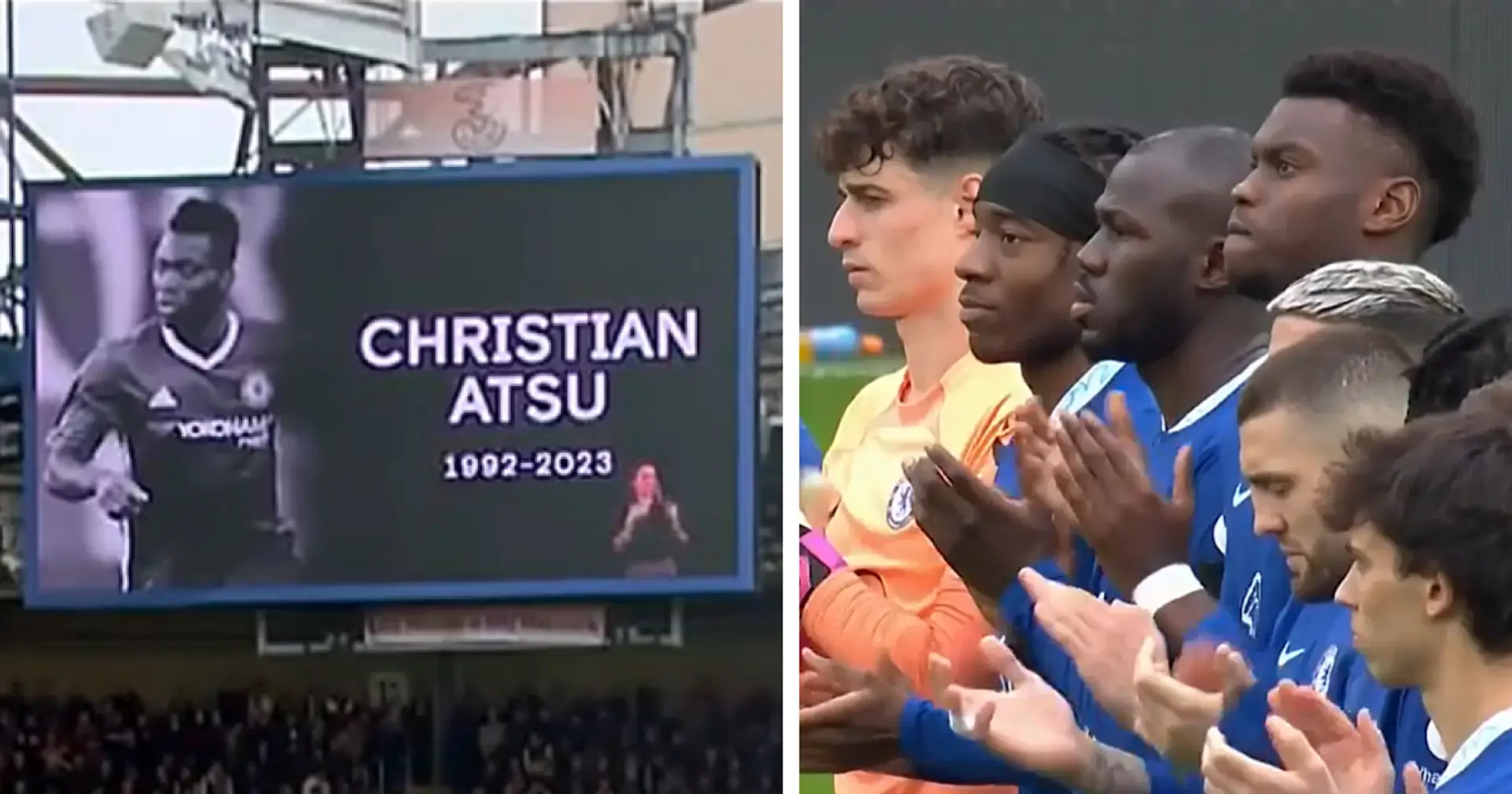 Chelsea pay tribute to late Christian Atsu before Soton game