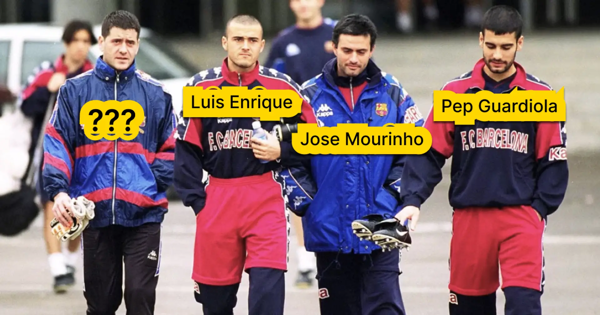 ¿Quién es el cuarto hombre en esta foto icónica? Es importante para la historia del Barça de una manera especial: explicado