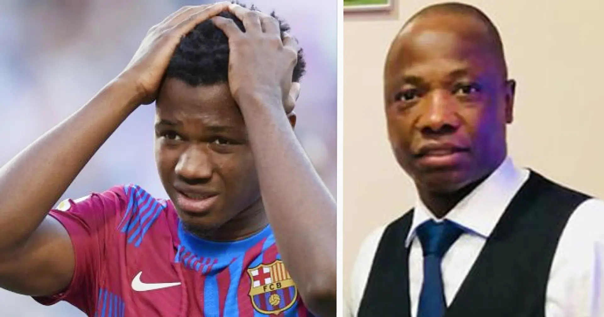 'I'm very angry with the club': Fati's father speaks out against son's treatment at Barca, tells Ansu  to leave