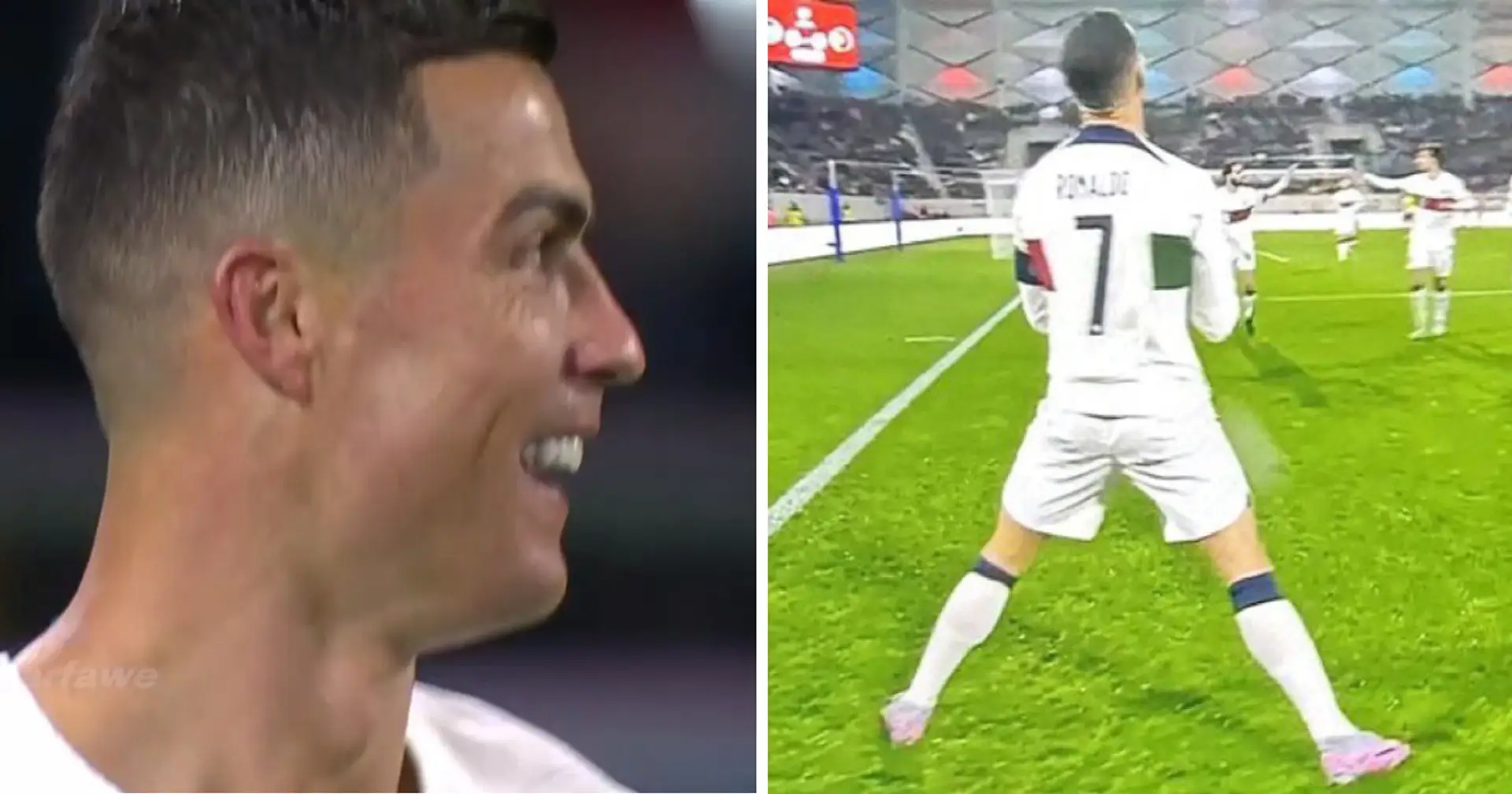 Erstmals in der Geschichte: Bei Ronaldos Torjubel gegen Luxemburg fiel den Fans ein Detail auf