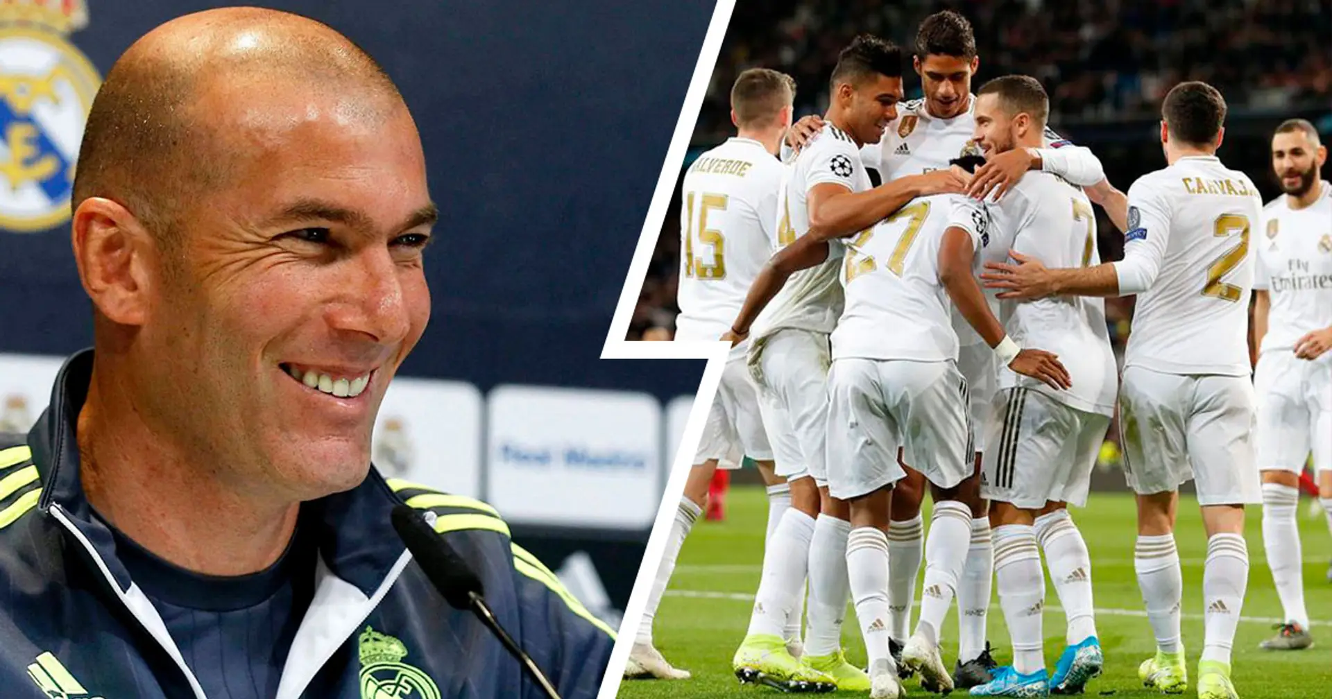5 jugadores del Real Madrid y Zidane en el XI ideal de LaLiga, según la UEFA