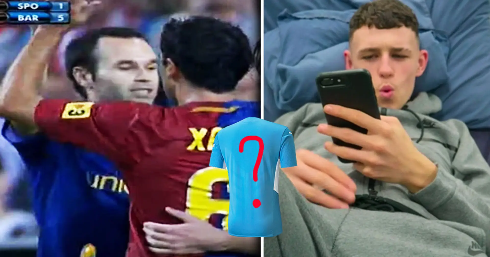 'Iniesta's dribbling, Xavi's passing': One player Phil Foden named as mixture of 2 Barca legends 