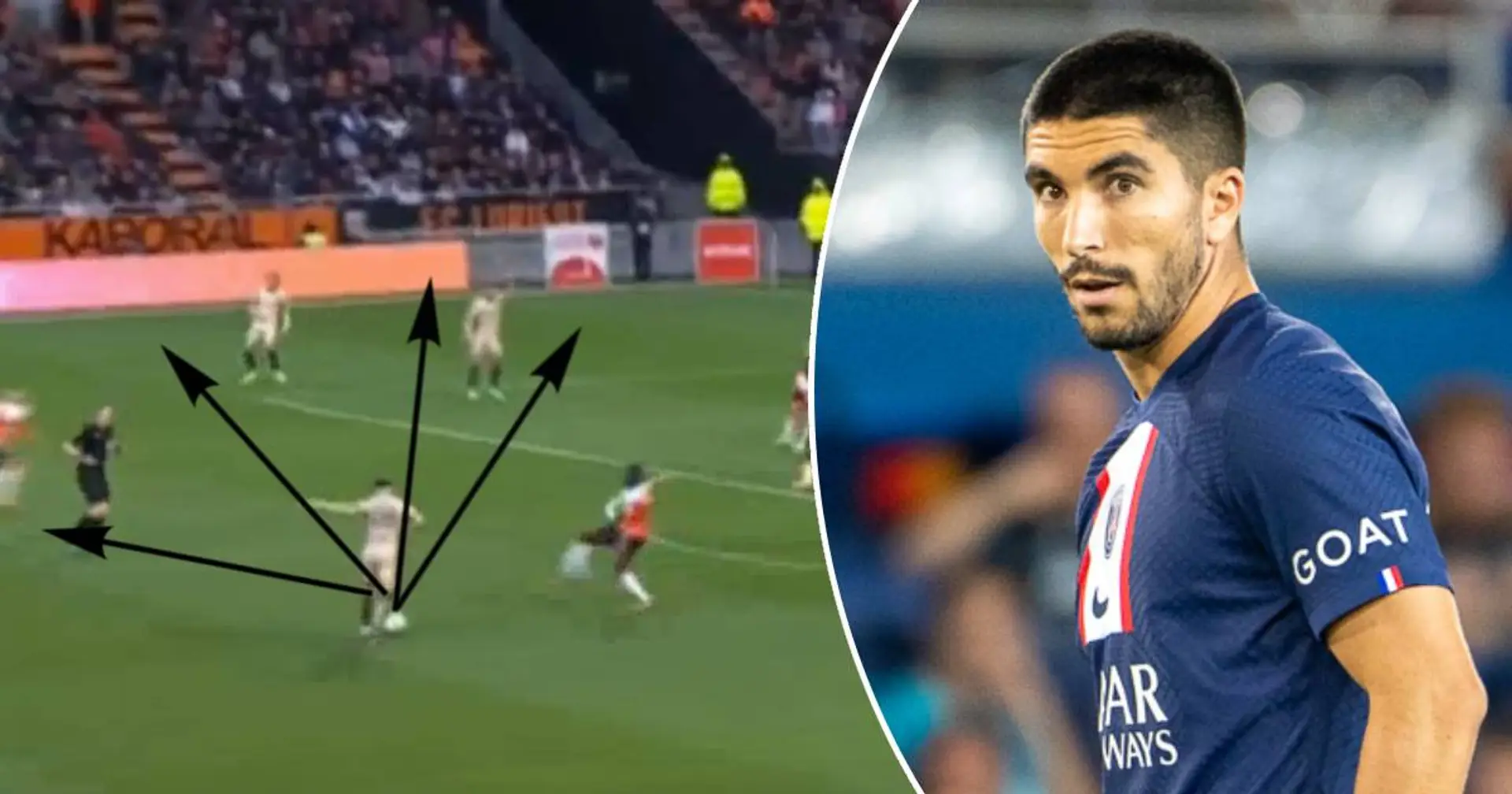 "Le inter-exter en simultané" : les fans ont réagi à a tentative d'exter de Carlos Soler vs Lorient