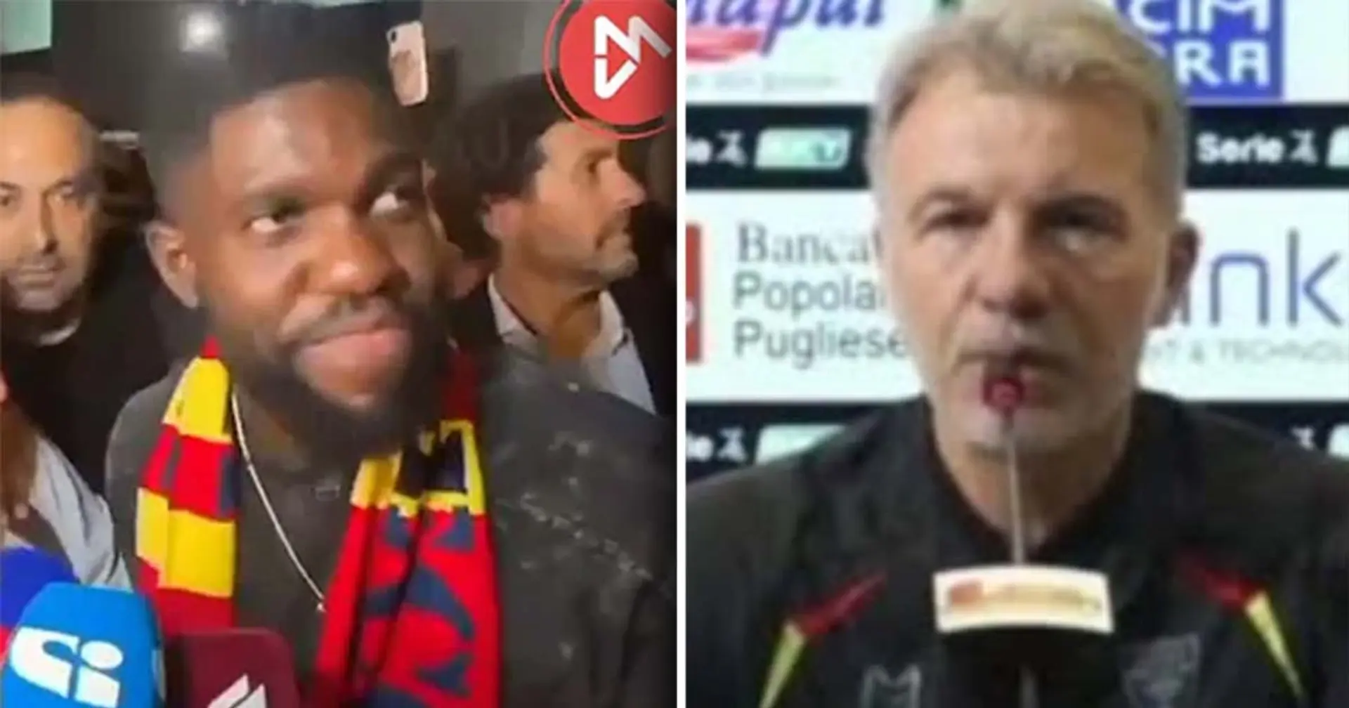 'He knows what the situation is': Umtiti spends all 5 Lecce games benched, coach explains his case