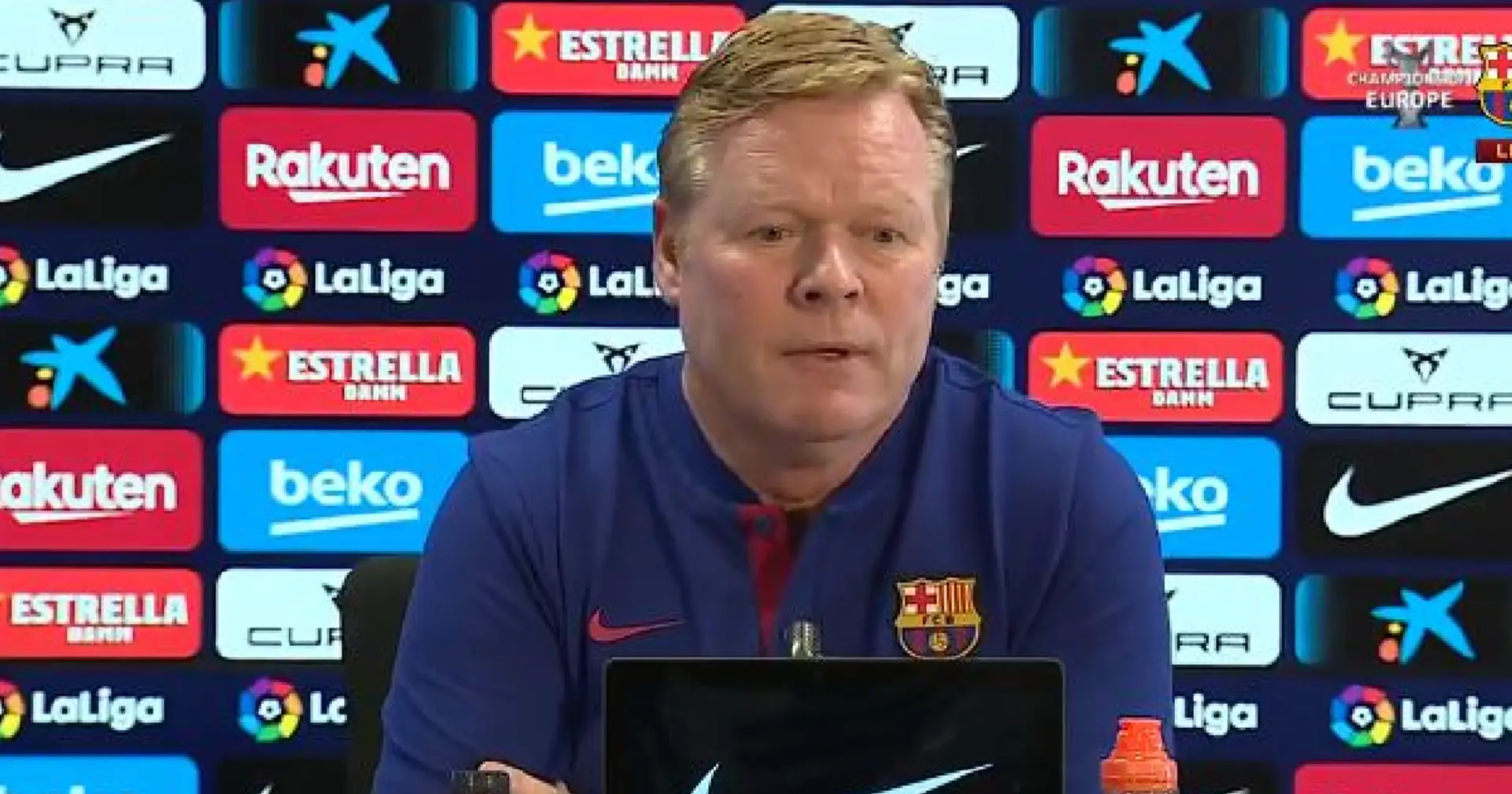Koeman confirms 'changes will be made', claims he loves Barca