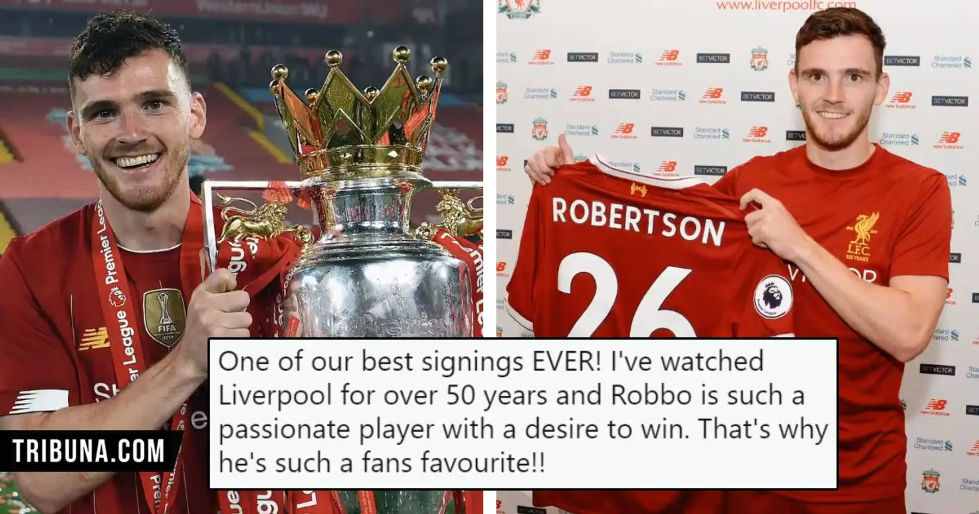 'One of the best bargains ever': On this day 4 years ago, Robbo made his Reds debut - fans celebrate left-back's career
