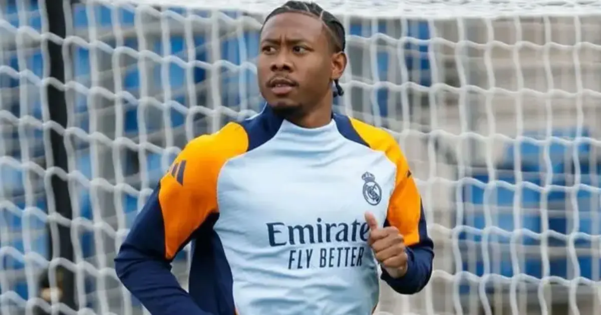 Two pictures reflect David Alaba's positive recovery from knee injury ...