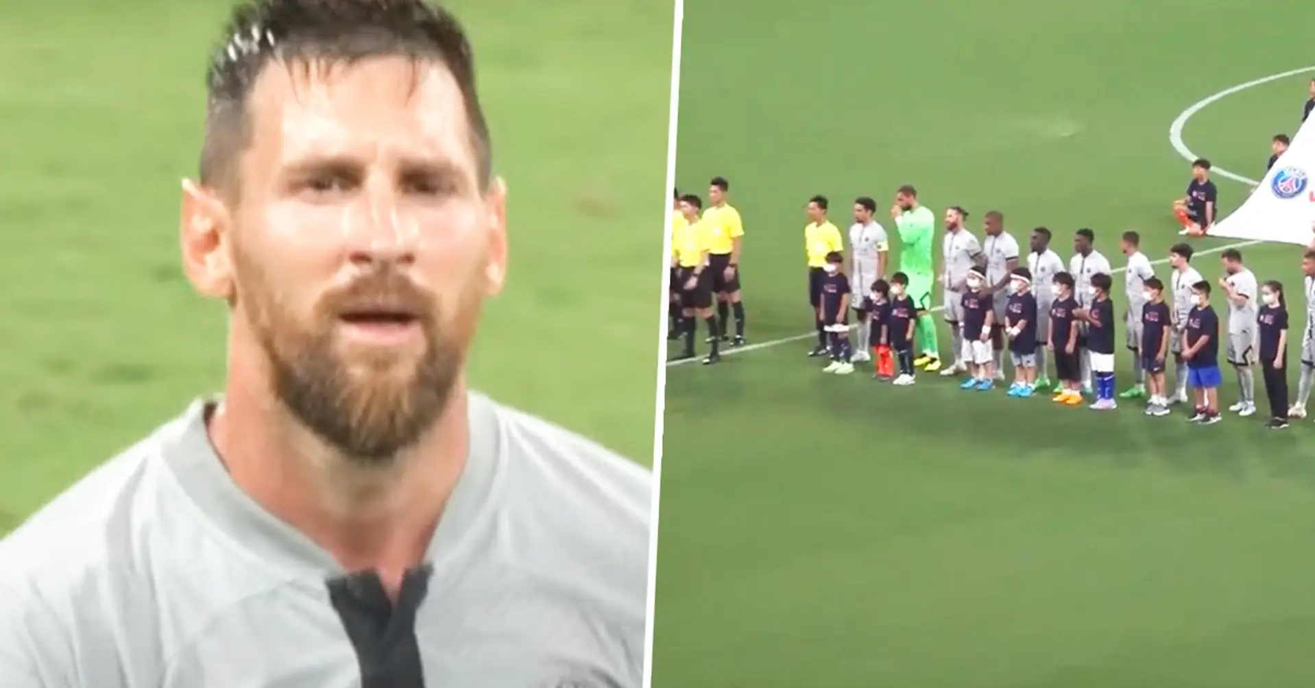 Ein echter Anführer: Ein Video mit Messi und dem PSG-Neuling geht im Netz viral  