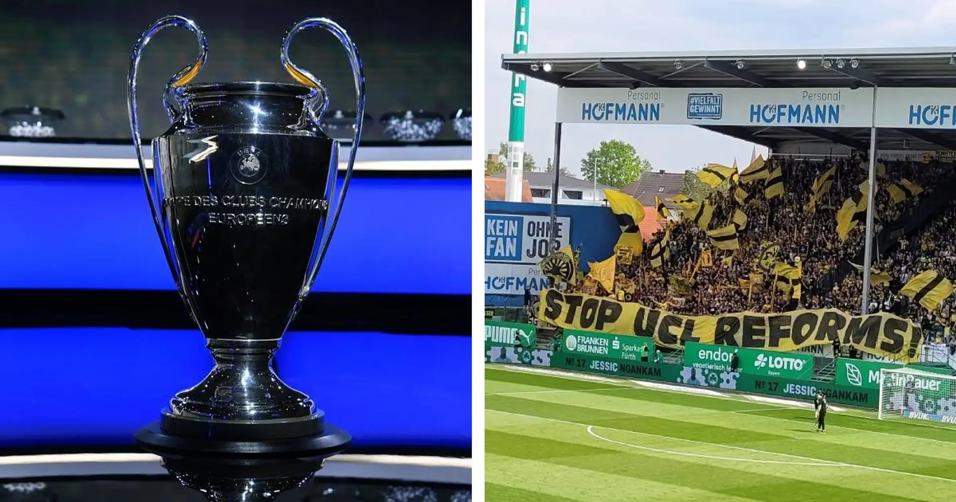 "Stop UCL Reforms": BVB-Fans positionieren sich klar gegen die UEFA-Neuerungen