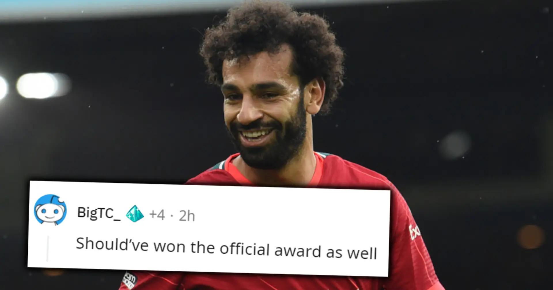 'Thank god he beat fraud Ronaldo': LFC fans react as Salah named PFA Player of the Month