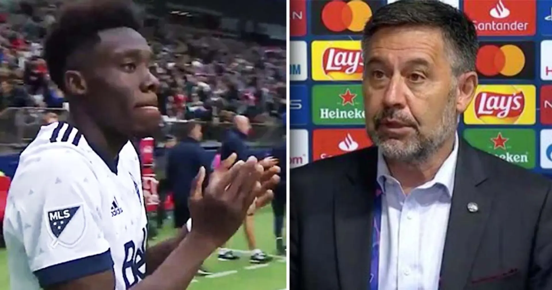 One Barca legend who recommended 17-year-old Alphonso Davies to Blaugrana in 2018