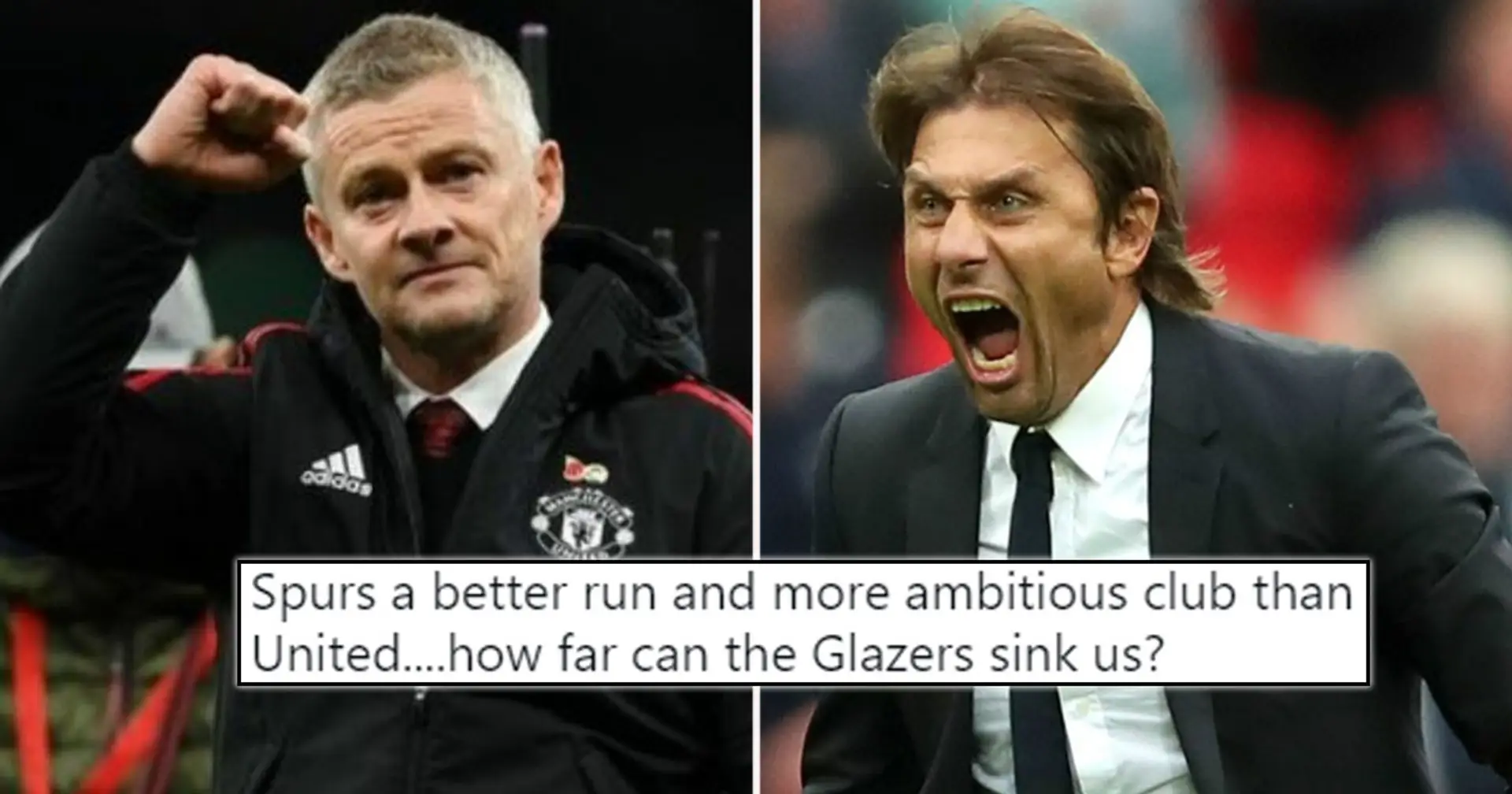 'How far can the Glazers sink us?': United fans react as Conte becomes favorite to replace Nuno at Spurs