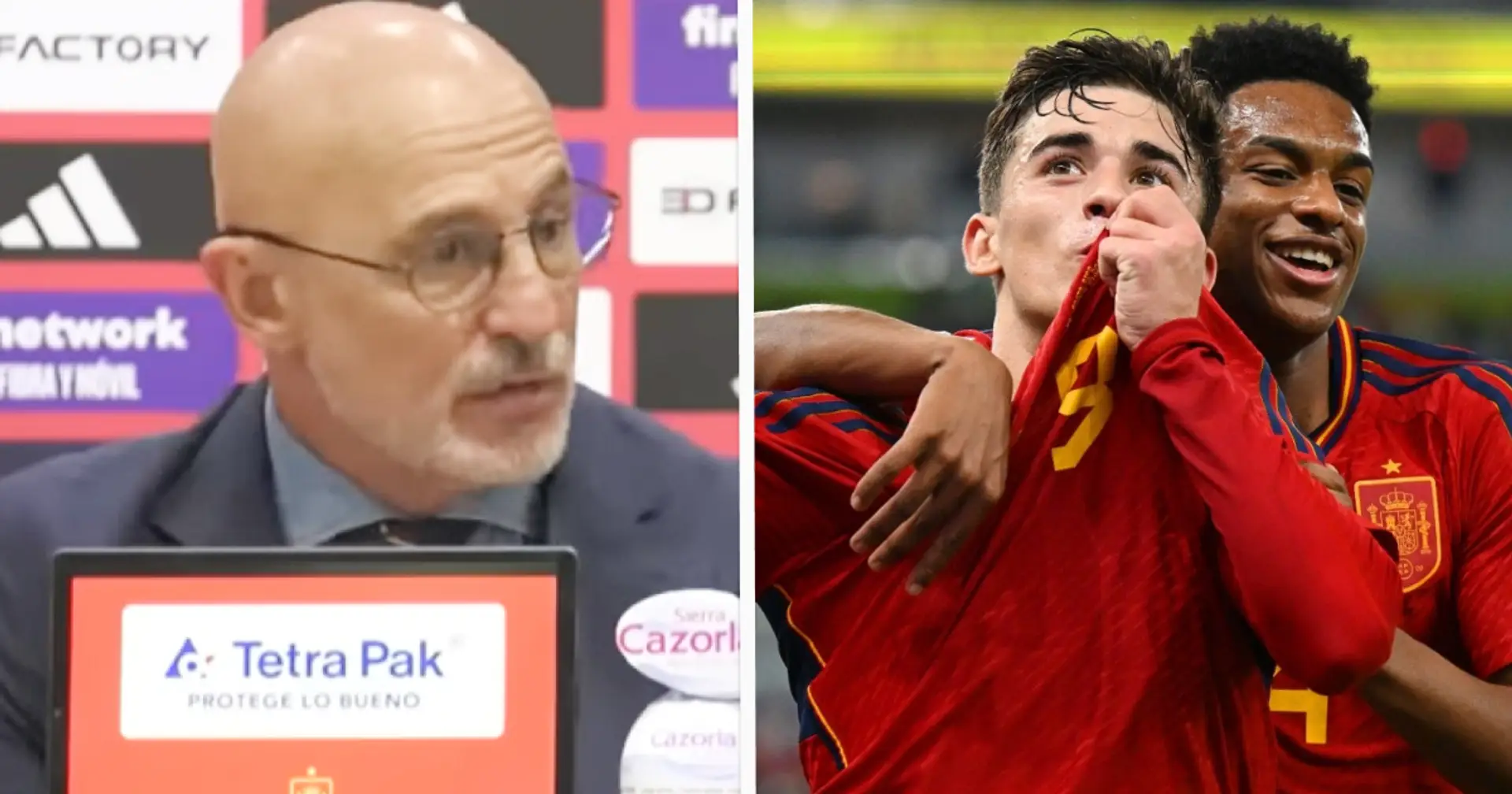 "Wir haben noch nicht sein Bestes gesehen": Spaniens Trainer De La Fuente findet deutliche Worte für Gavi