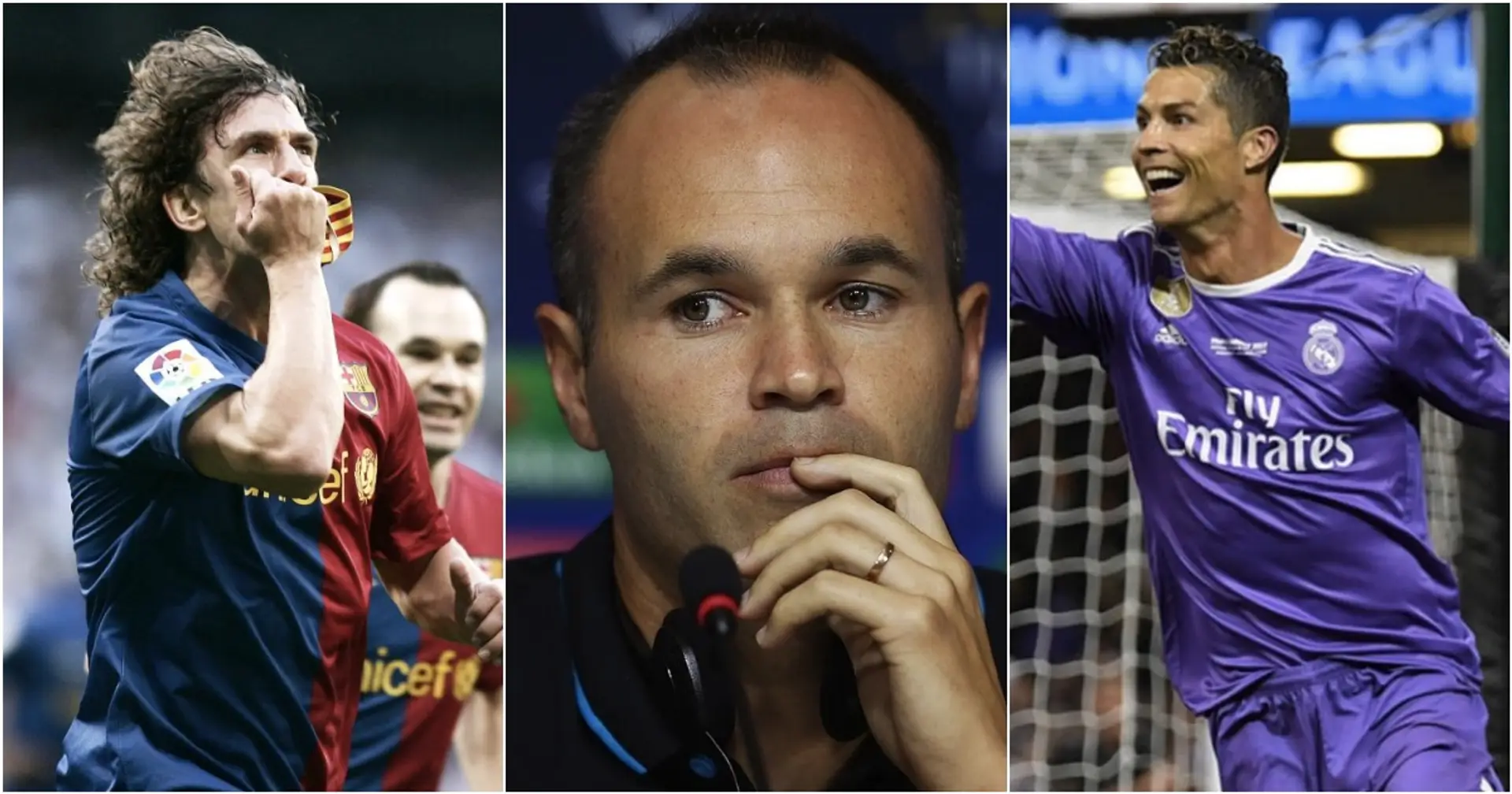 Ultimate player according to Iniesta: 1/6 Atleti, 1/6 Madrid and 4/6 Barca