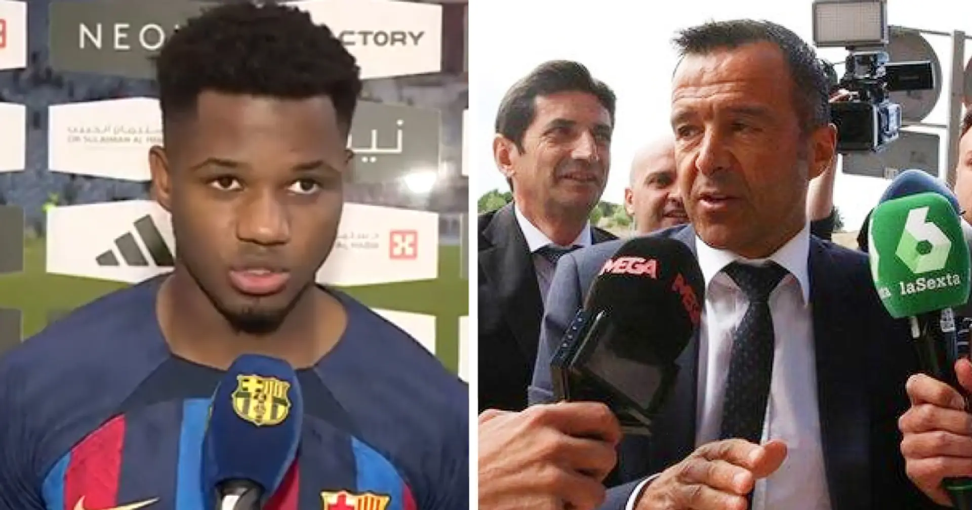 Ansu Fati et son agent "sérieusement en désaccord" sur la décision du Barça