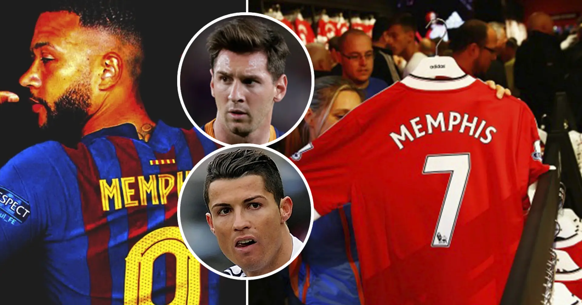 How Depay reached Messi and Ronaldo in shirt sales
