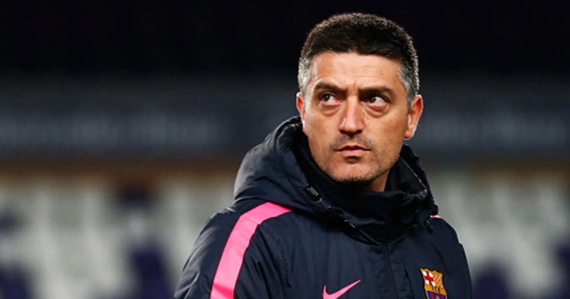 Si Setién se marchaba del Barça, la única opción era García Pimienta